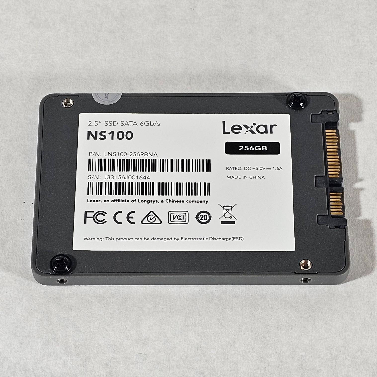256GB 2.5" SATA SSD Lexar NS100