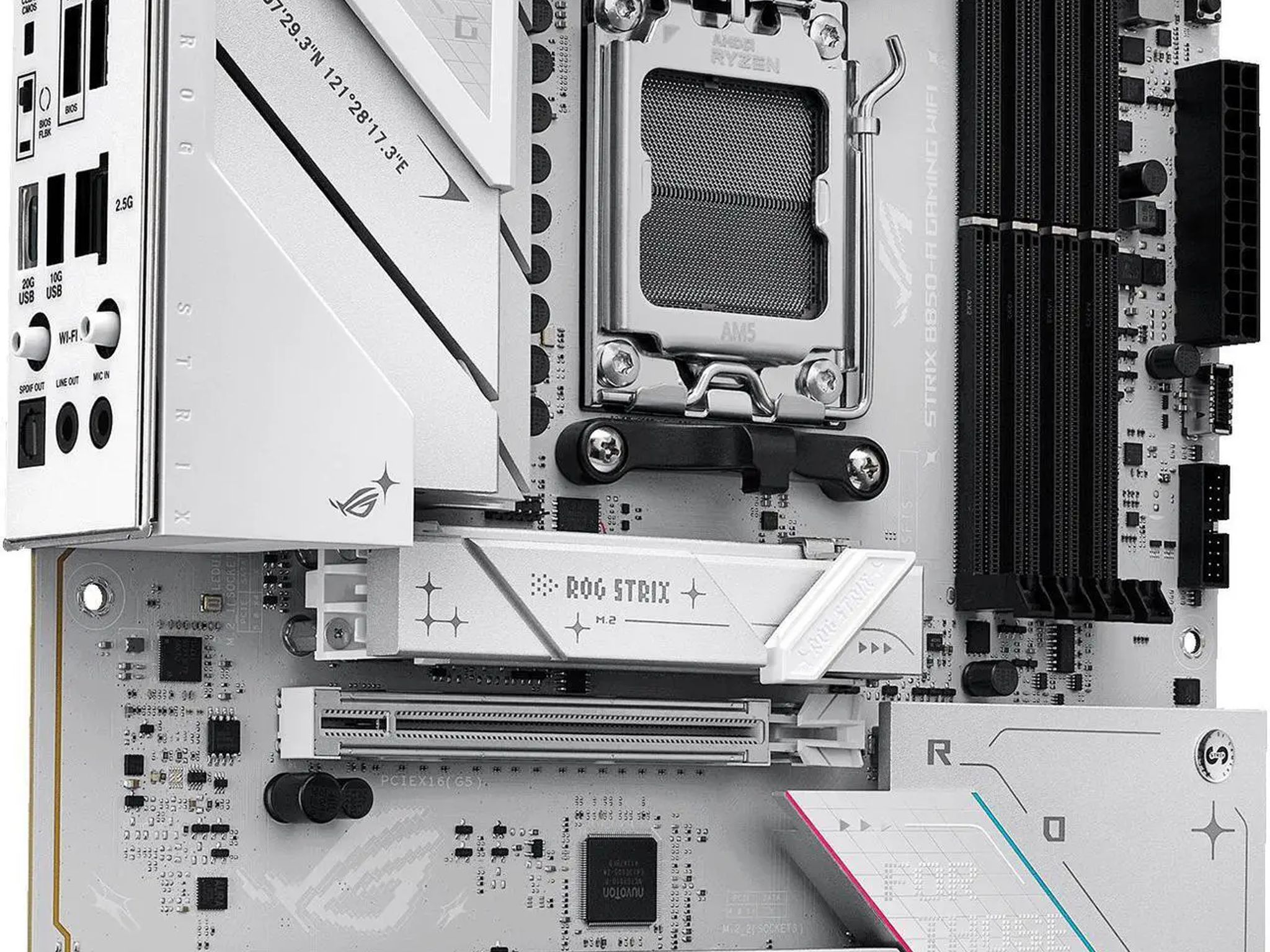 ASUS ROG STRIX B850-A GAMING WIFI AMD AM5 ATX DDR5 Desktop Motherboard