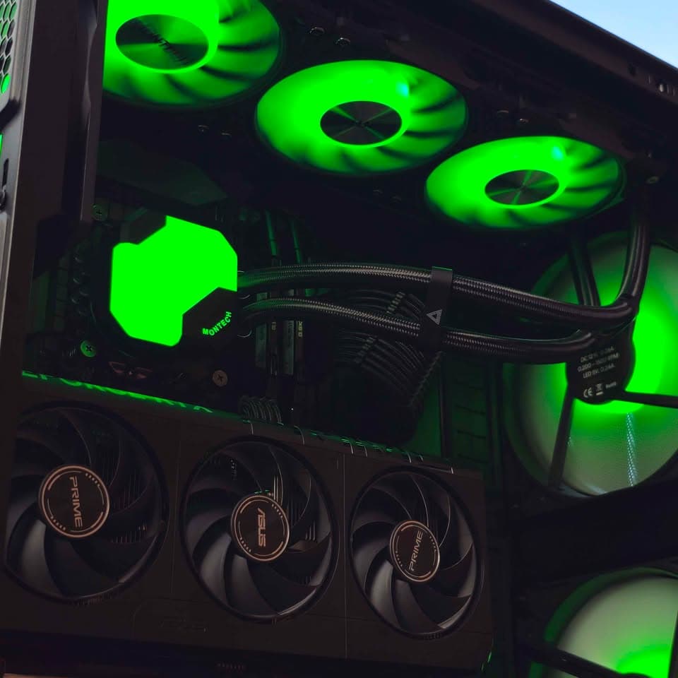 🪐Blackout Gaming PC • Nvidia 5060 • Intel i7 • 32GB RAM • 1TB SSD • WiFi • Plug n' Play