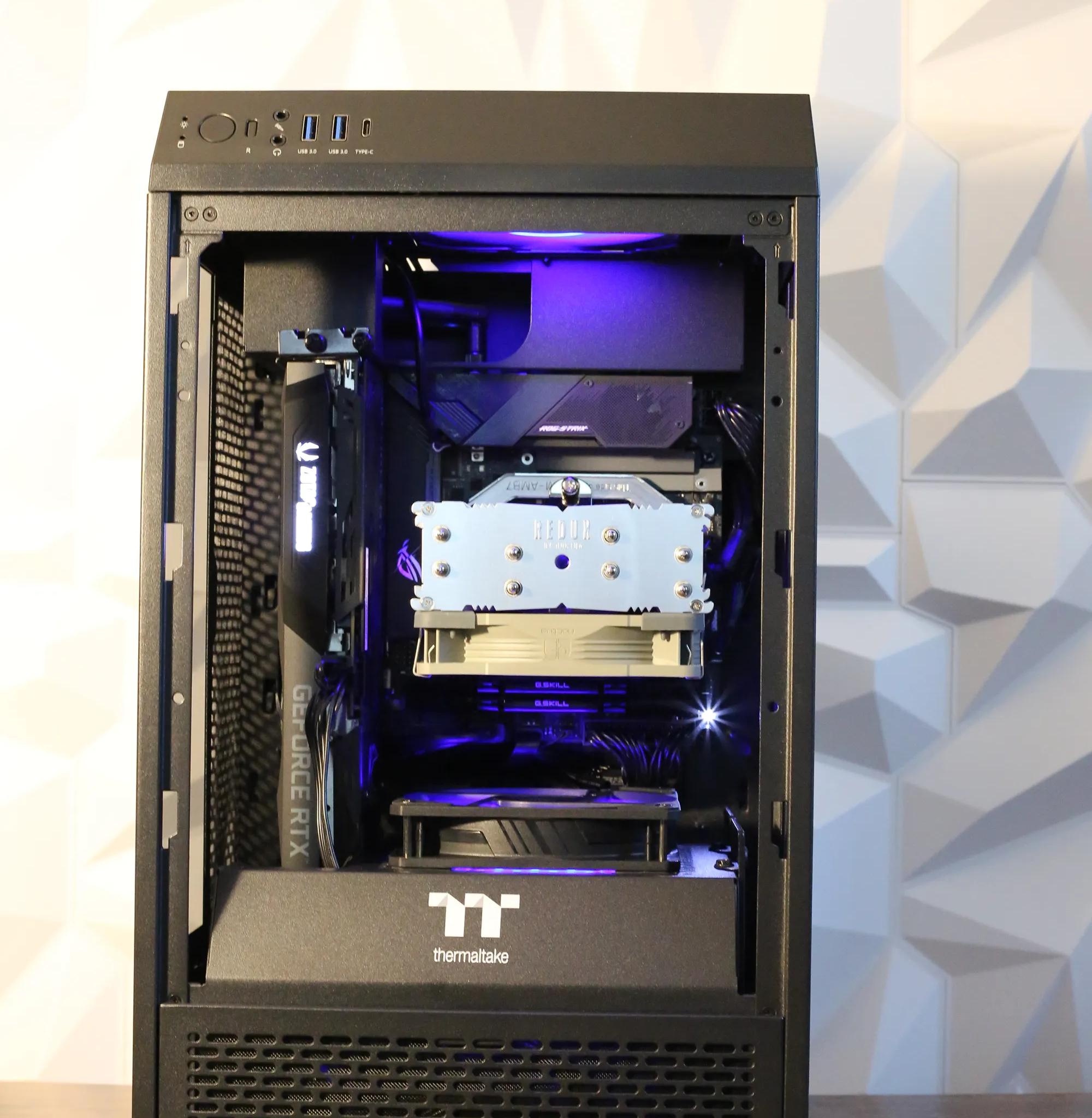 RARE Mini-ITX Tower 100 Build w/ Ryzen 7 3700X & NVIDIA RTX 3060Ti!