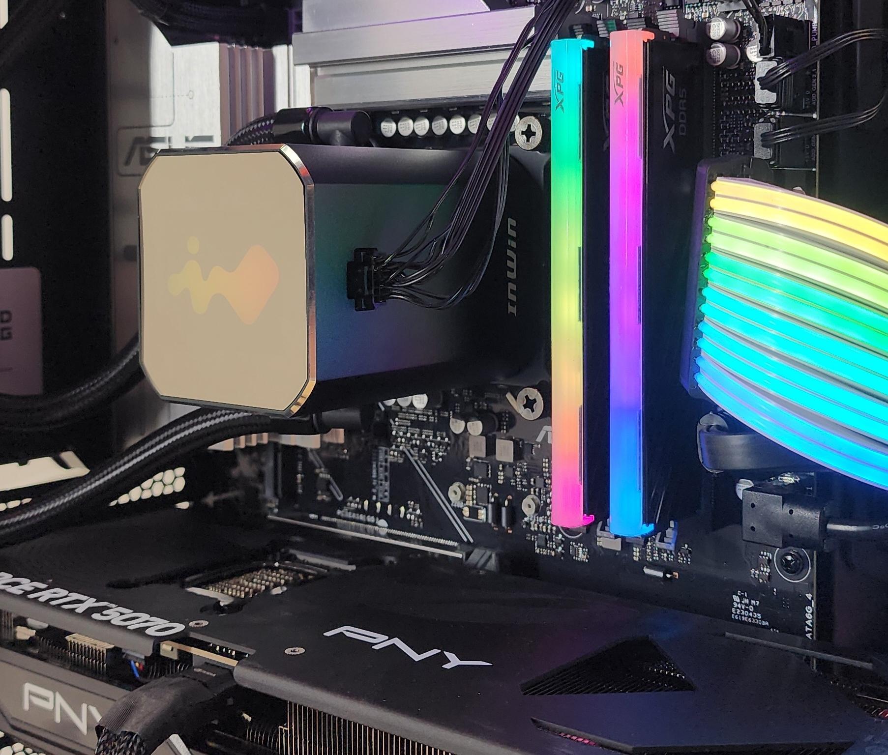 Gaming PC Ultra 7 270K 32GB RAM 1TB SSD RTX 5070 12GB Windows 11 Computer