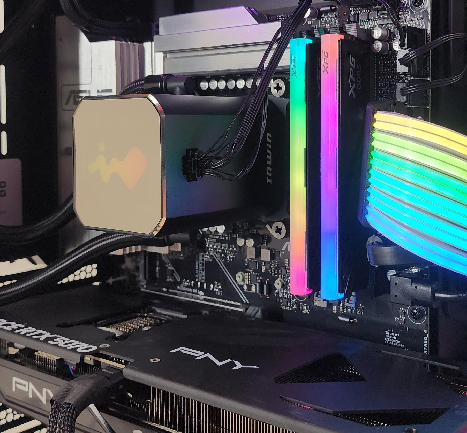 Gaming PC Ultra 7 270K 32GB RAM 1TB SSD RTX 5070 12GB Windows 11 Computer