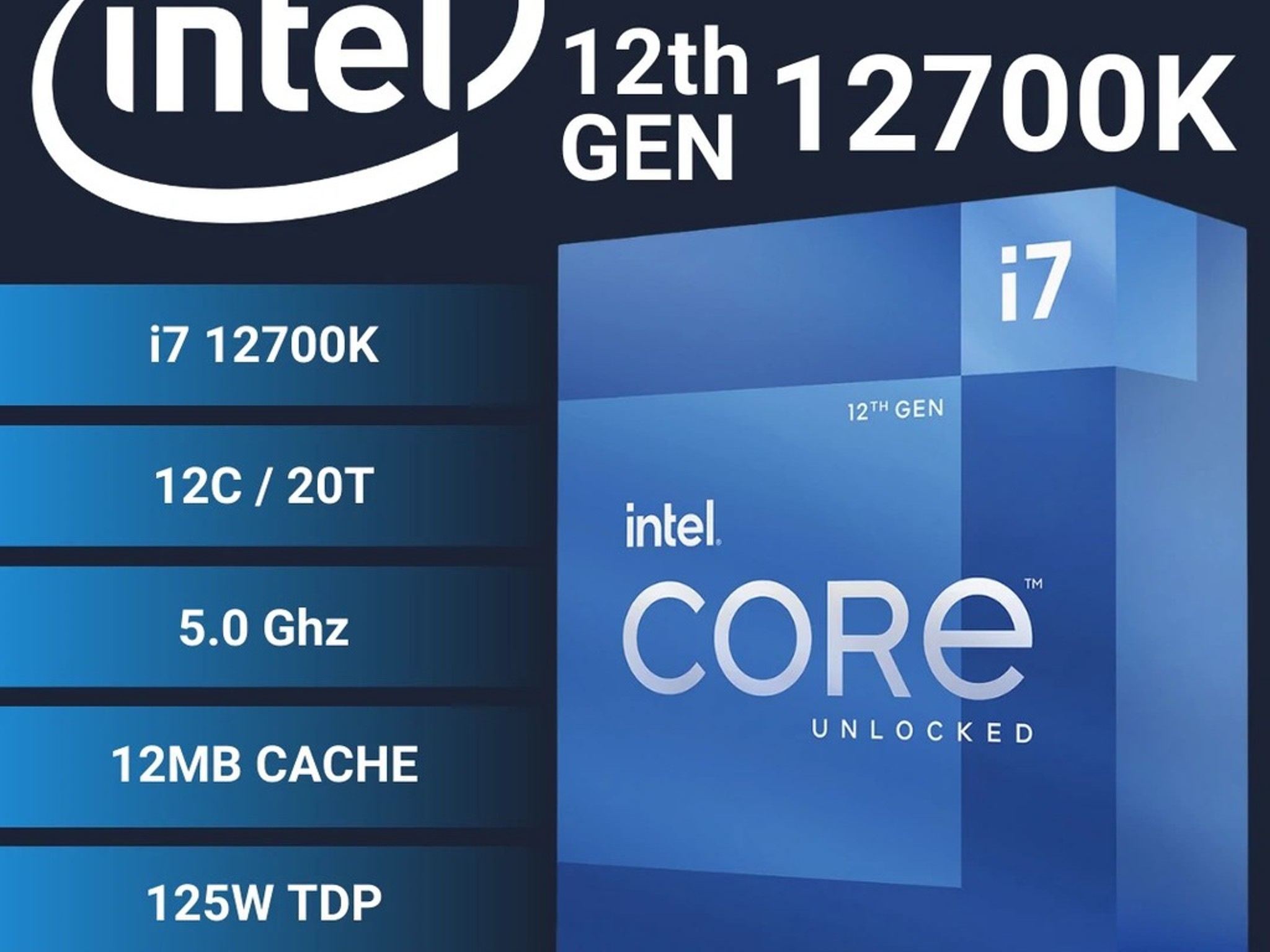 Intel Core i7-12700K