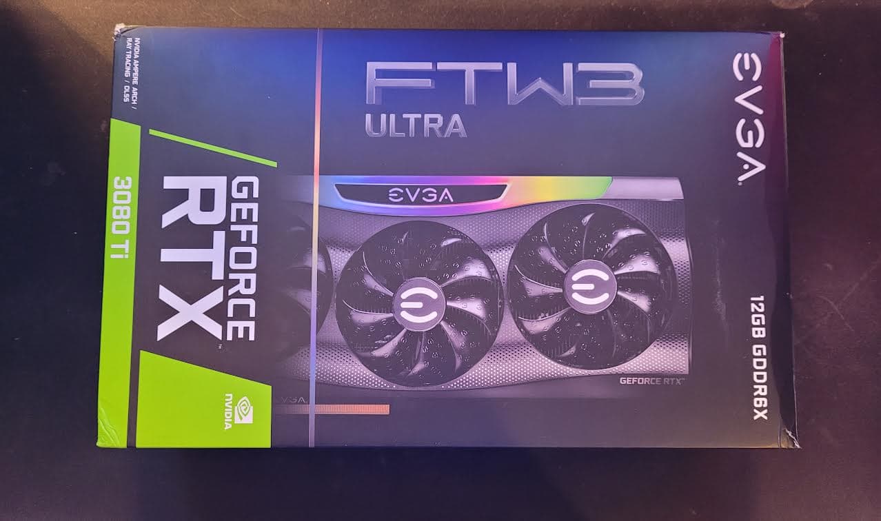 EVGA RTX 3080Ti FTW3 12GB Graphics Card w/Box