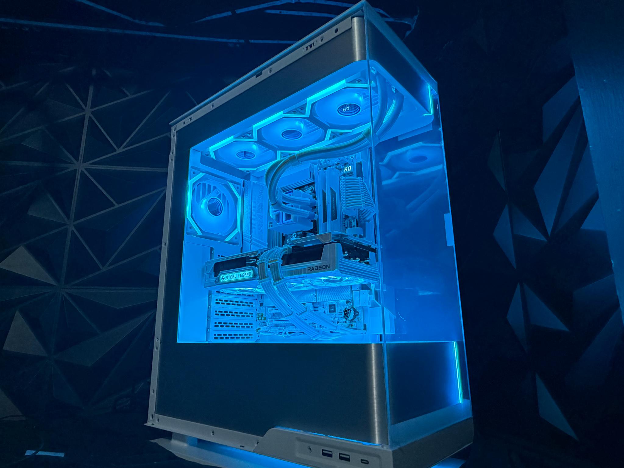 🥛❄️ ARCTIC MILK ❄️🥛👑 Ryzen 9 7900X| RX 9070XT| 32 GB DDR5| 2.75 TB NVMe| 850W PSU