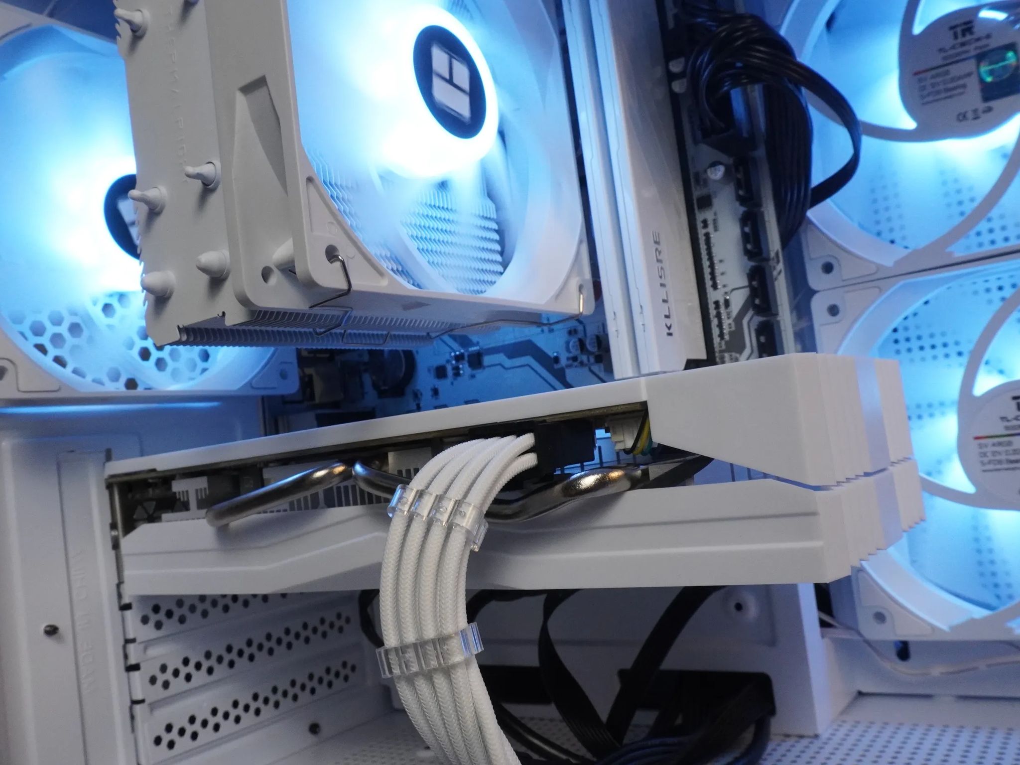 🤍ALL WHITE🤍 Starter GAMING MACHINE 🧡RX 580 2048SP 🧡 Ryzen 5 5500 | 32GB | 1TB...