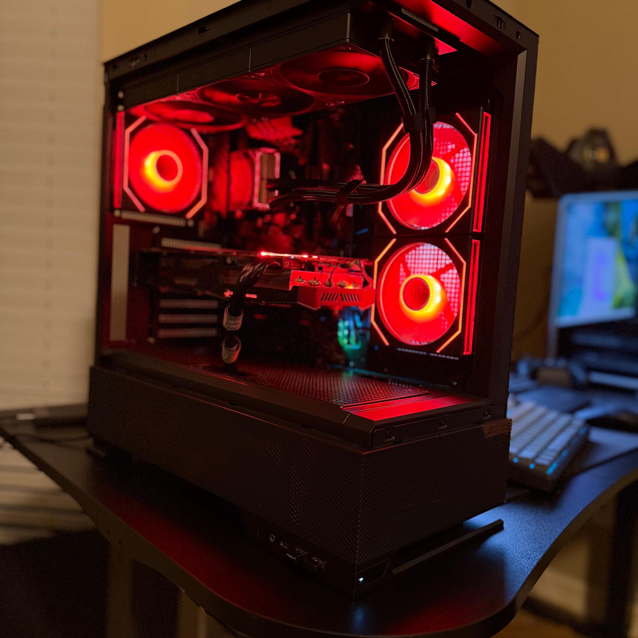 ROG Gaming PC | Ryzen 5 5500 | RX 5700 XT 8GB | 16GB RAM | ASUS TUF WiFi | 360mm LCD AIO
