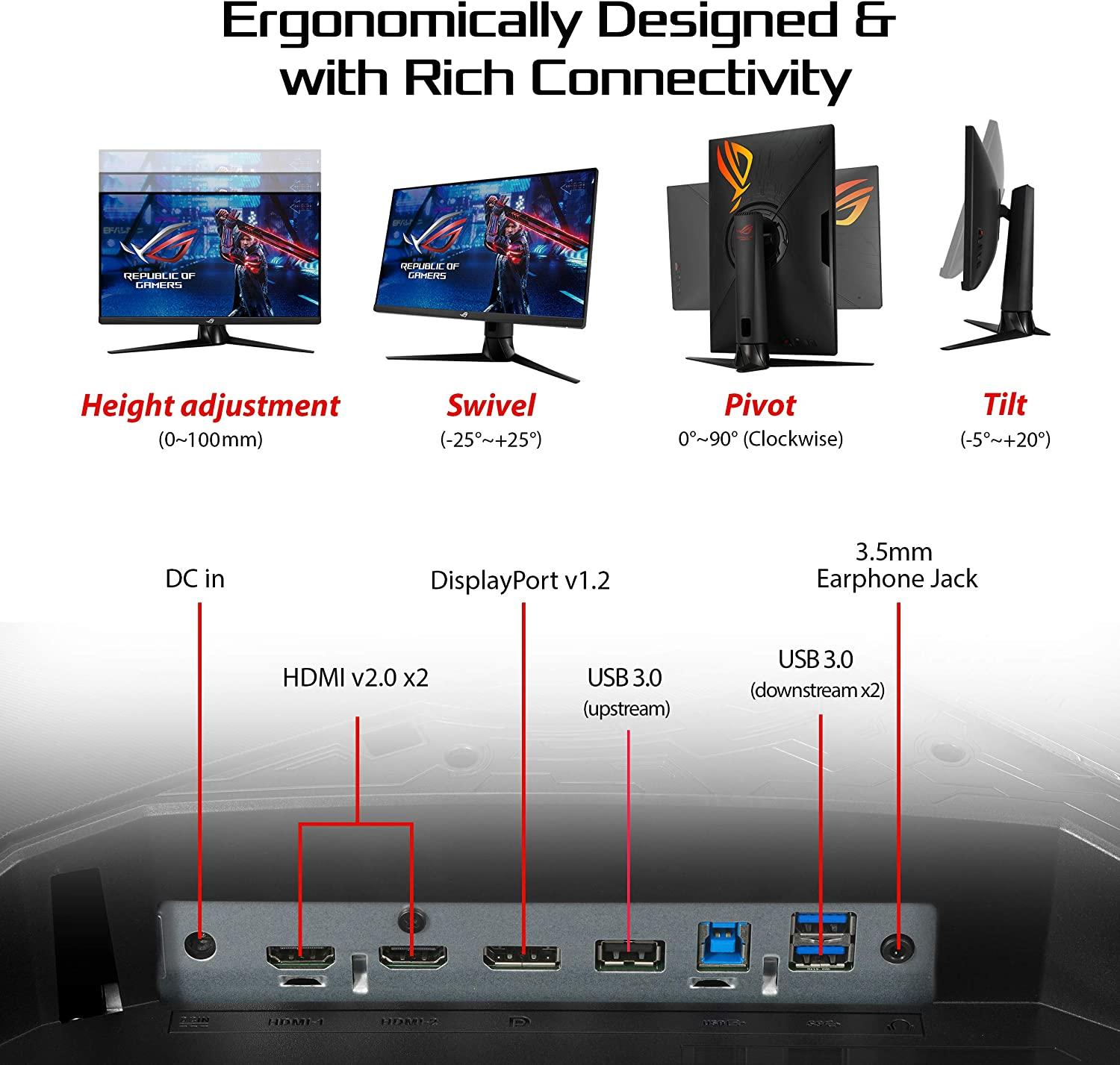 ASUS ROG Strix XG27AQ 27” Gaming Monitor