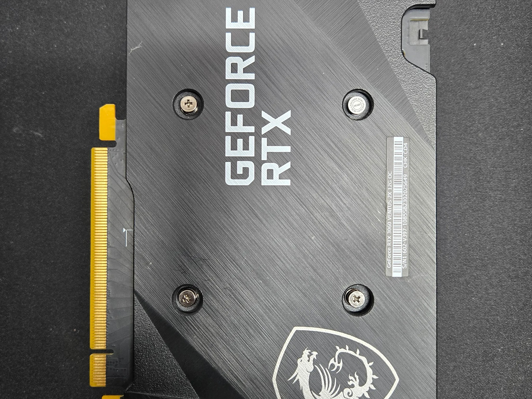 RTX 3060 12gb - MSI
