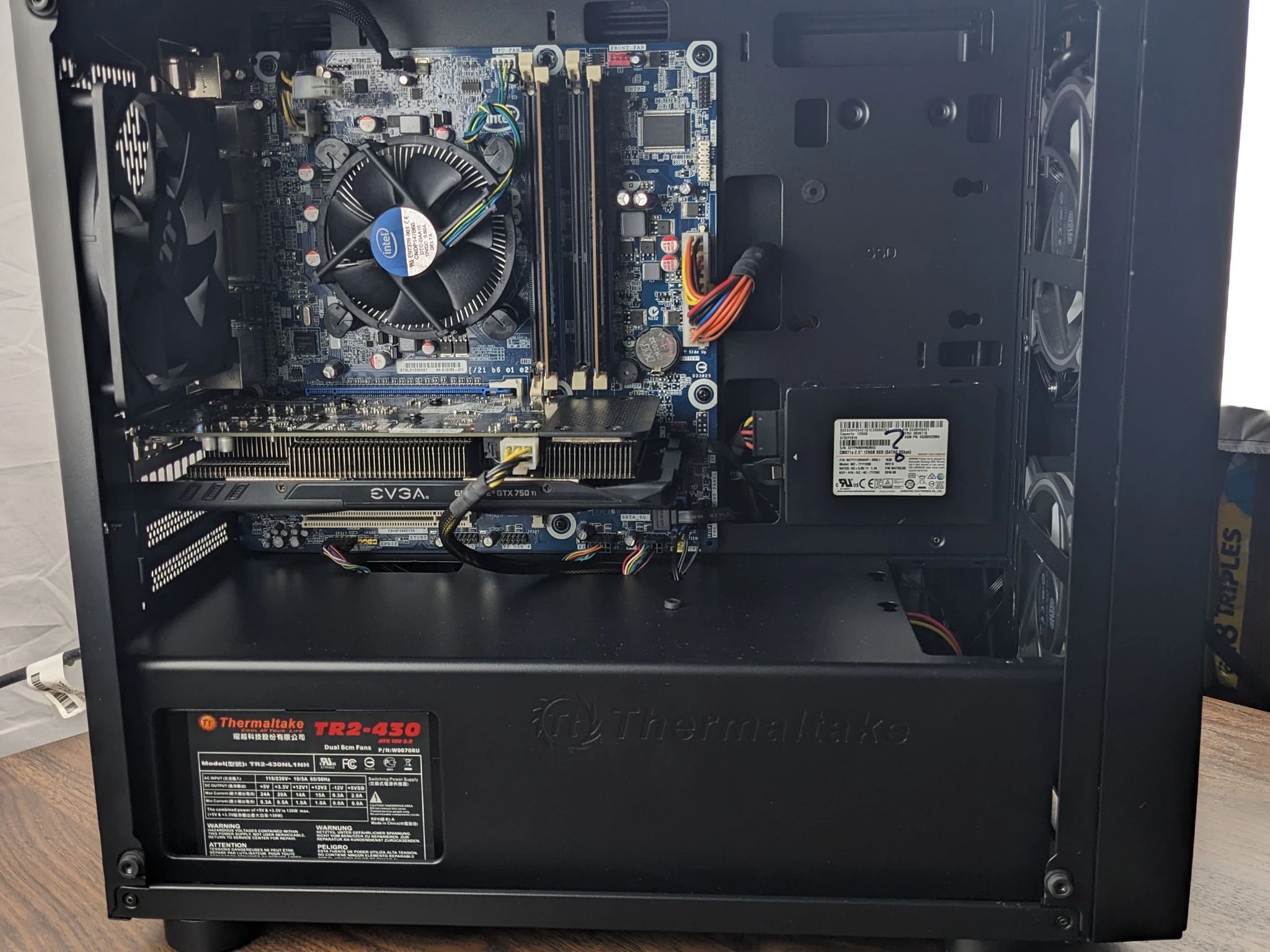 GamerSxin Custom GTX 750 Ti  i5-2500 8GB 1333mhz 128GB SSD 1TB HDD. Gaming Desktop
