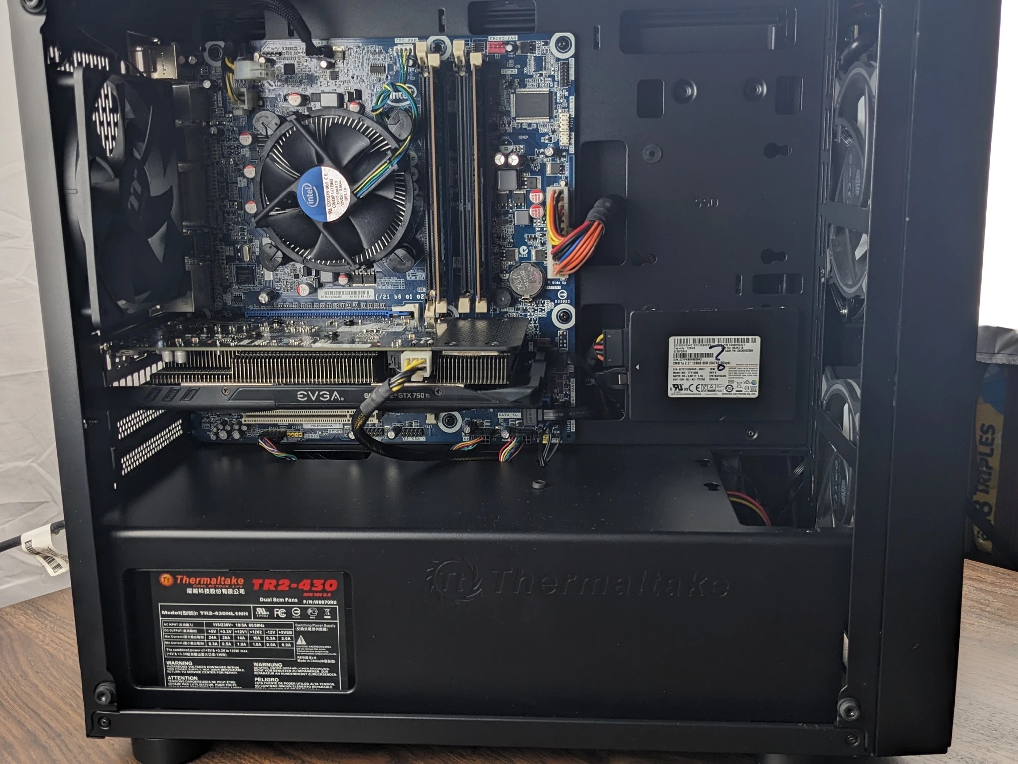 GamerSxin Custom GTX 750 Ti  i5-2500 8GB 1333mhz 128GB SSD 1TB HDD. Gaming Desktop
