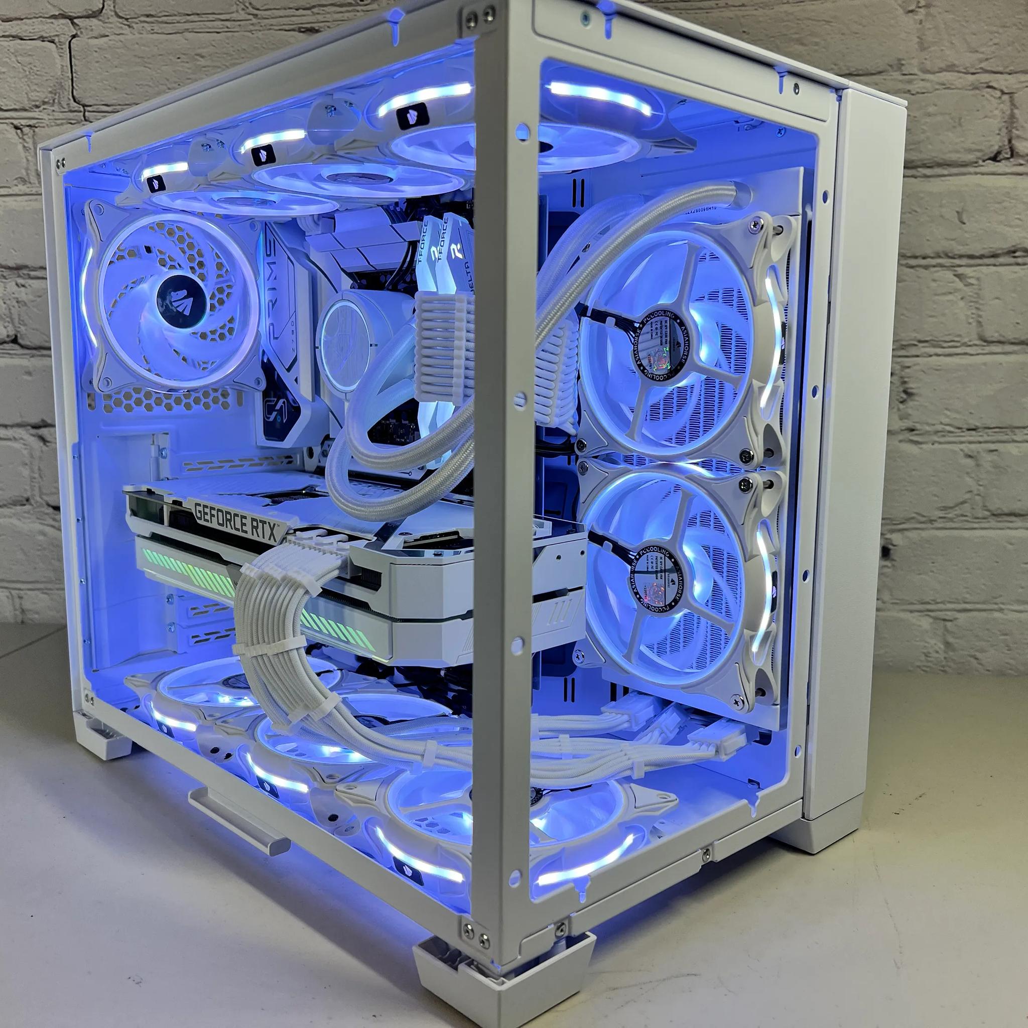 Snow Edition - Intel 13600KF Asus ROG Strix RTX 3080 32GB DDR5 RAM 2TB M.2 Win 11 Pro