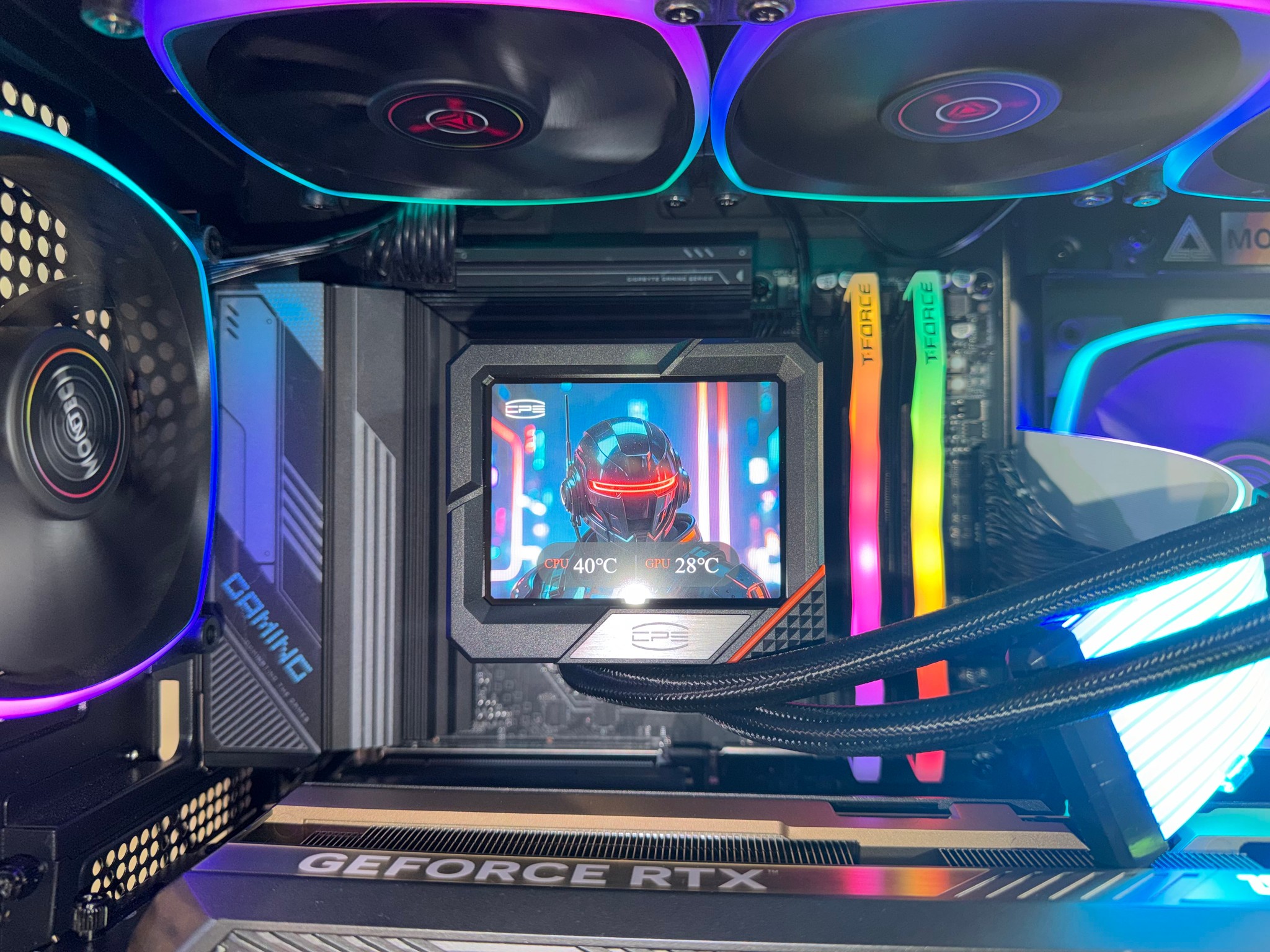 🧊 RTX 5080| Ryzen 7 9850X3D | 32GB RGB | 2TB | Windows 11 Pro “AURORA TITAN” 🧊