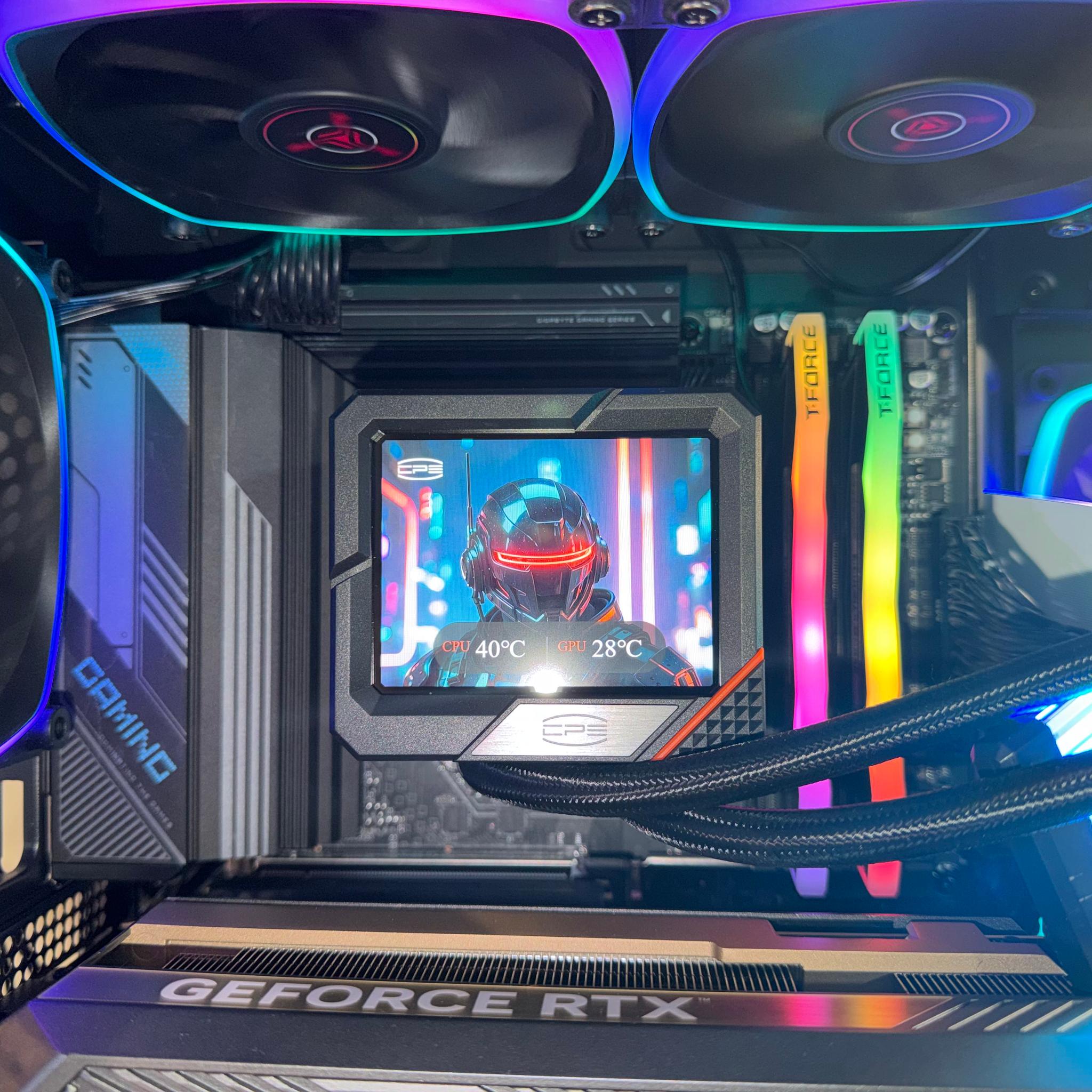 🧊 RTX 5080| Ryzen 7 9850X3D | 32GB RGB | 2TB | Windows 11 Pro “AURORA TITAN” 🧊