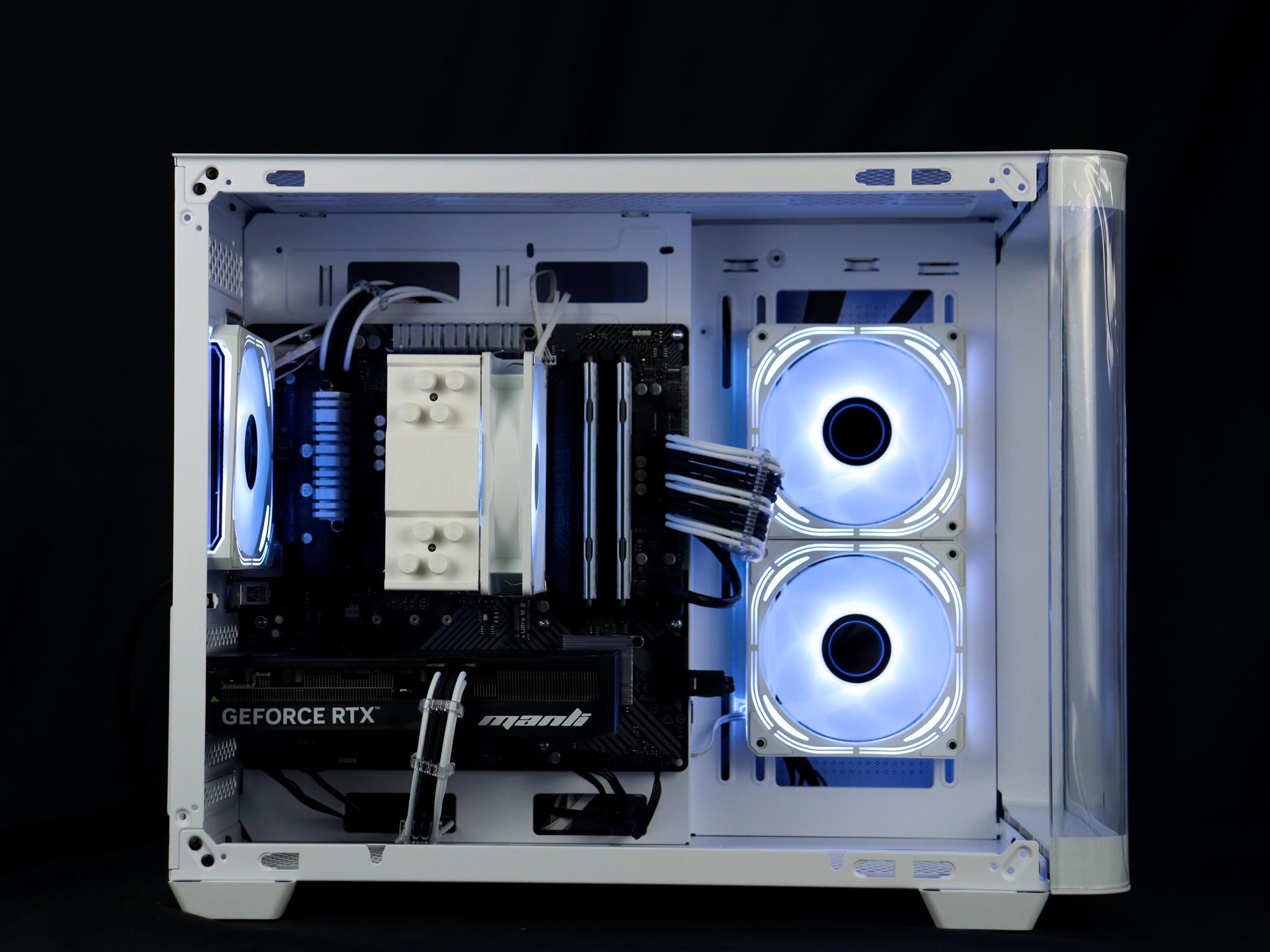 🧊❄️🧊 White Gaming PC – RTX 5060, Ryzen 5 5600, 16GB RAM, 1TB SSD - WiFi 🧊❄️🧊