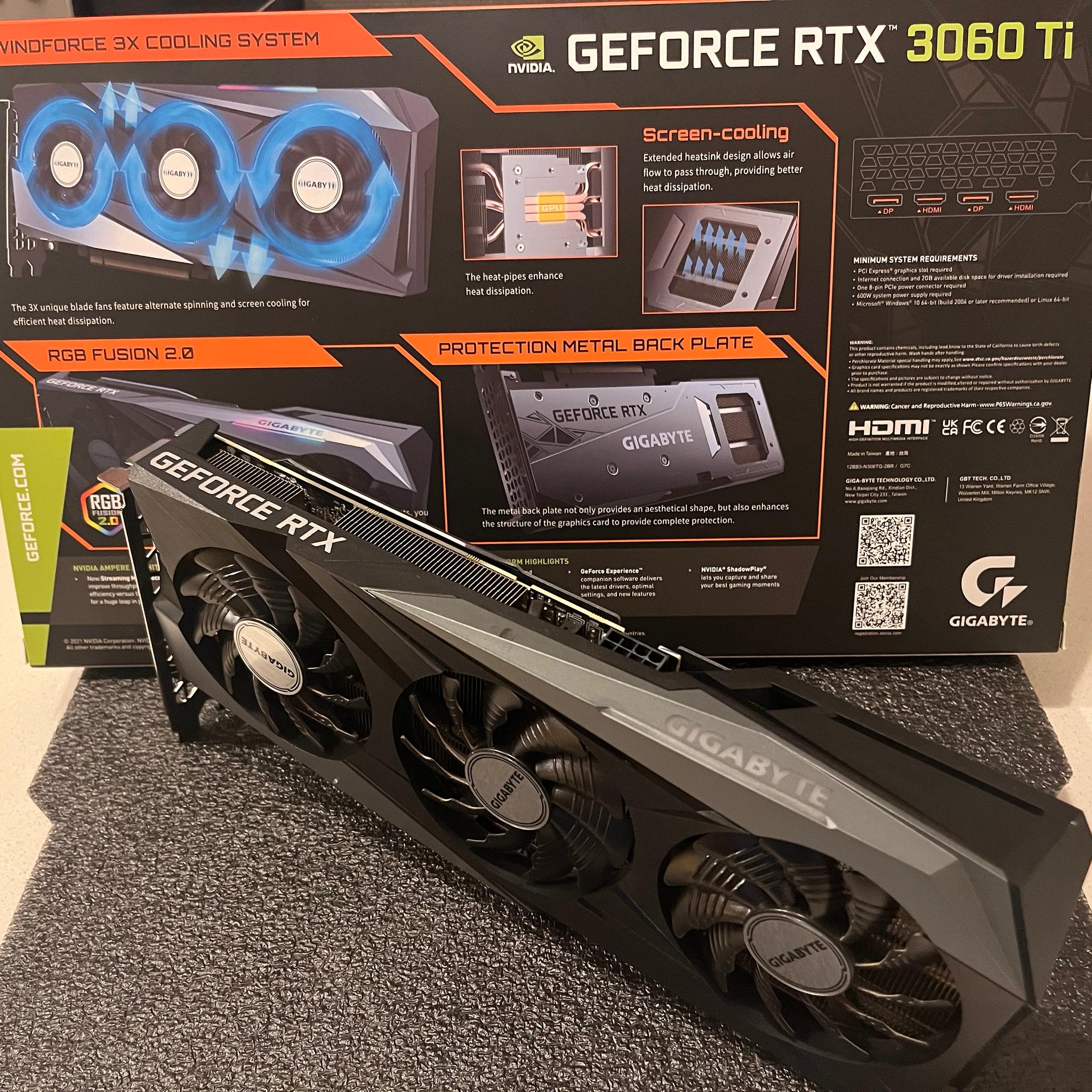 Gigabyte GeForce RTX 3060 Ti Gaming OC 8GB GDDR6