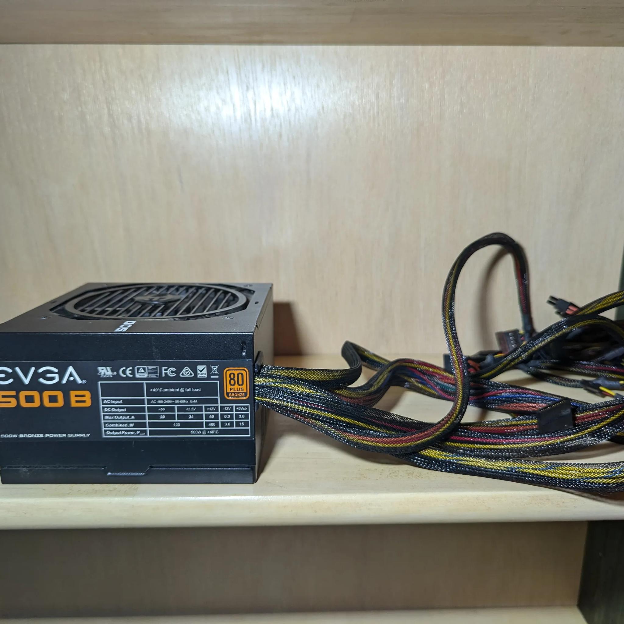 EVGA 500W B - 80+ Bronze