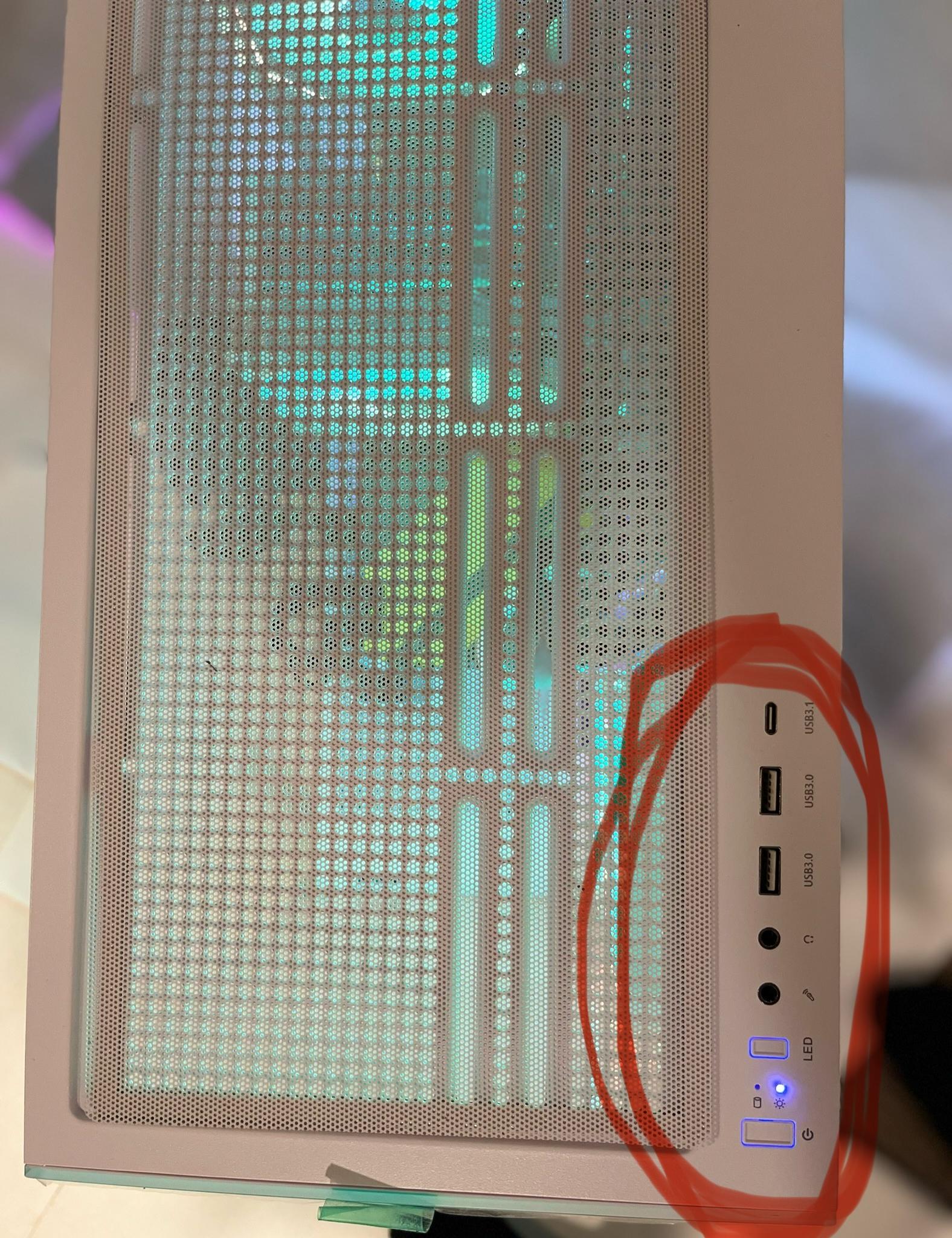 ❄️CUSTOM WHITE GAMING PC 🧊GTX 1070❄️i3 6100t🧊