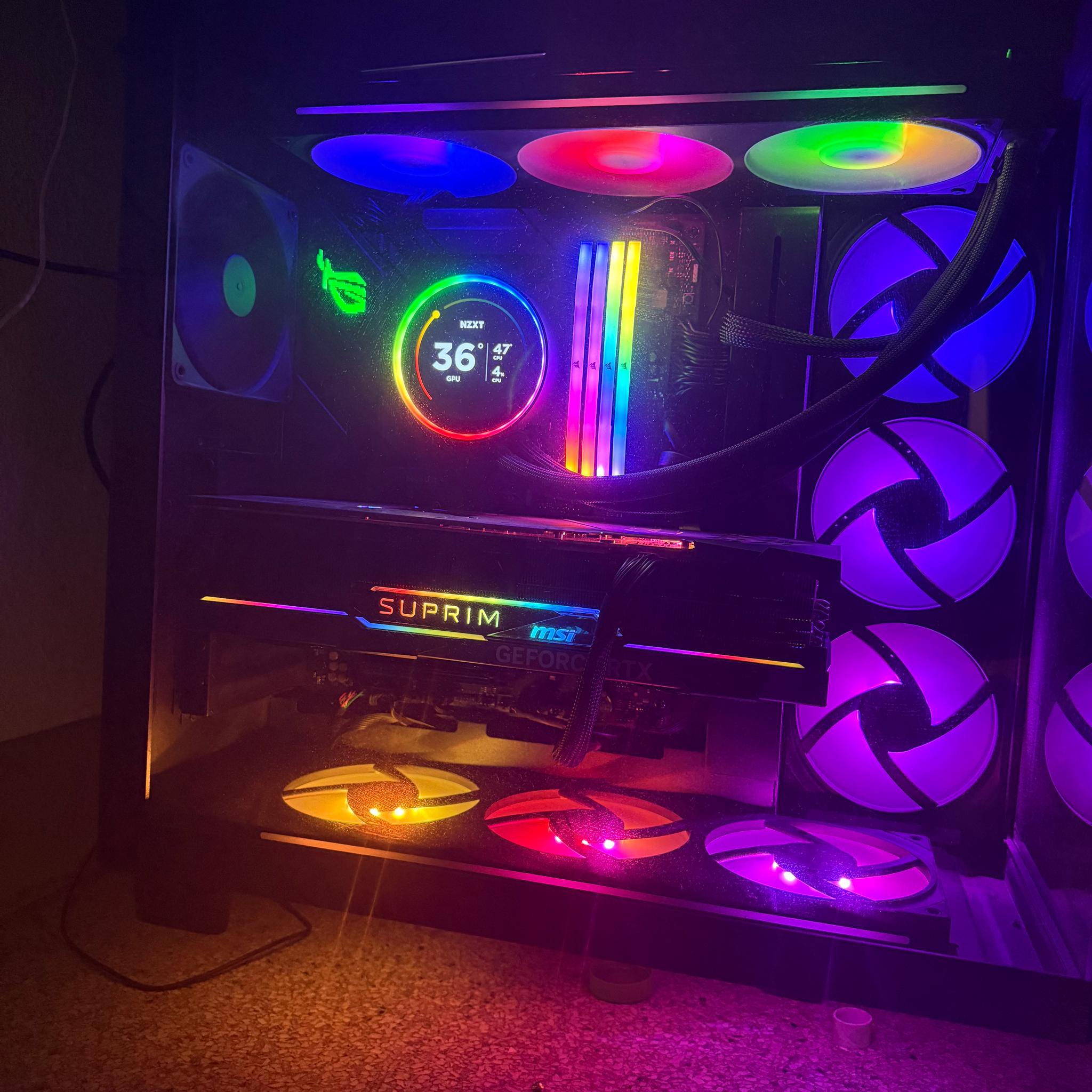 GeForce RTX 4080 Super Custom Gaming PC - Ryzen 7 7800X3D, 64GB RAM, 5TB NVMe SSD