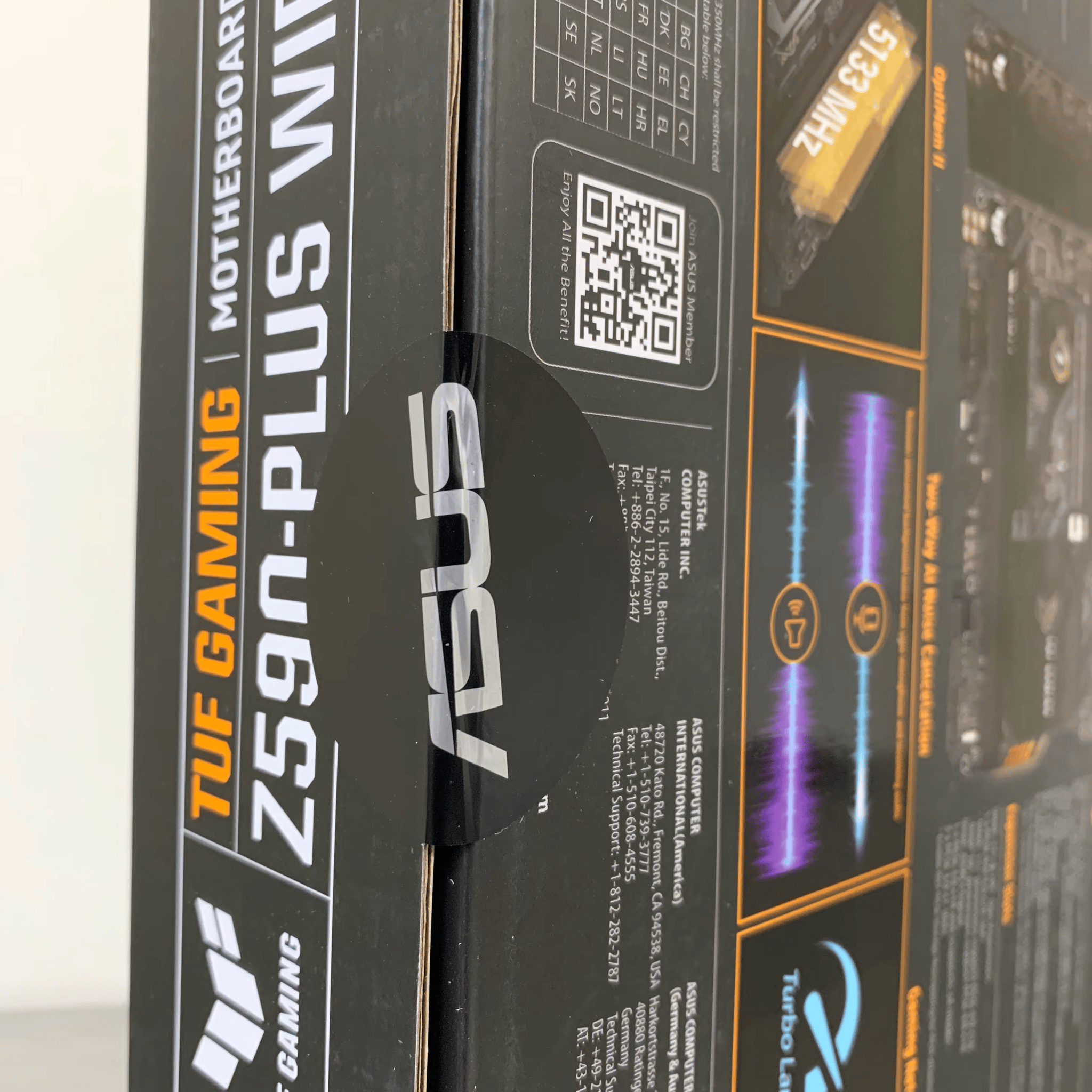 ASUS TUF GAMING Z590-PLUS WIFI (LGA 1200) ATX gaming motherboard