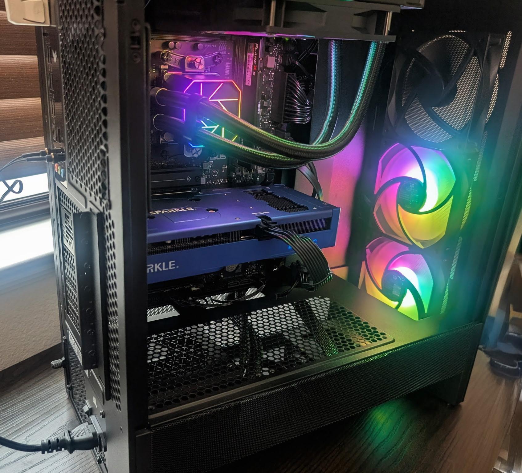 AMD Ryzen 5 7600X | Intel Arc B570 10GB | 16GB DDR5 | 1TB NVMe SSD | Wifi | Windows 11 | Gaming PC