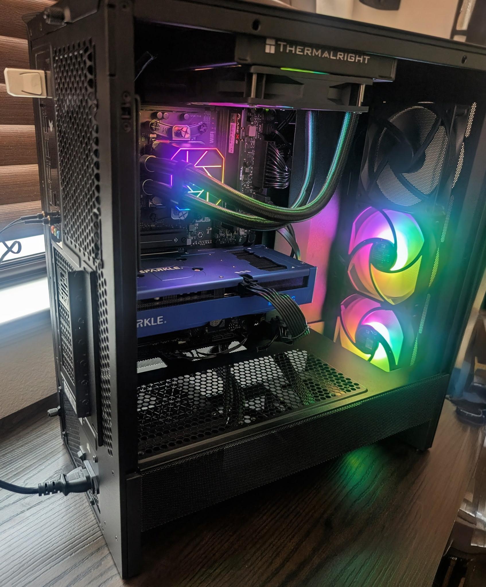 AMD Ryzen 5 7600X | Intel Arc B570 10GB | 16GB DDR5 | 1TB NVMe SSD | Wifi | Windows 11 | Gaming PC