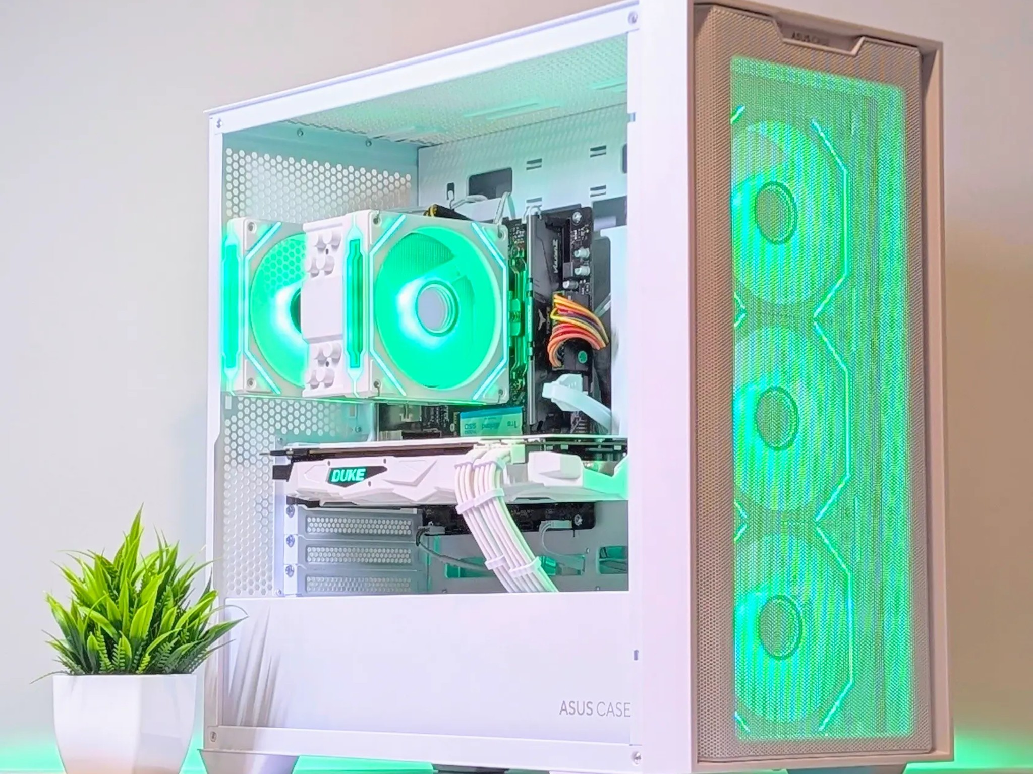 BUDGET 1080P BEAST | ARGB | 16GB RAM | RYZEN 5 | 1TB NVME SSD | GTX 1080 | WIN 11 | WHITE CUSTOM PC