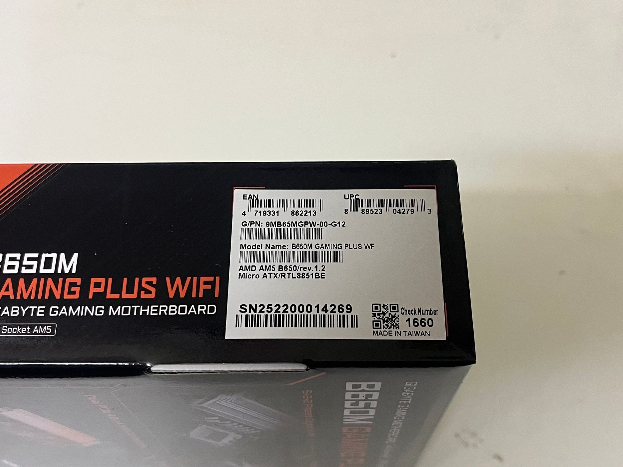 Gigabyte B650M Gaming Plus Wi-Fi Motherboard