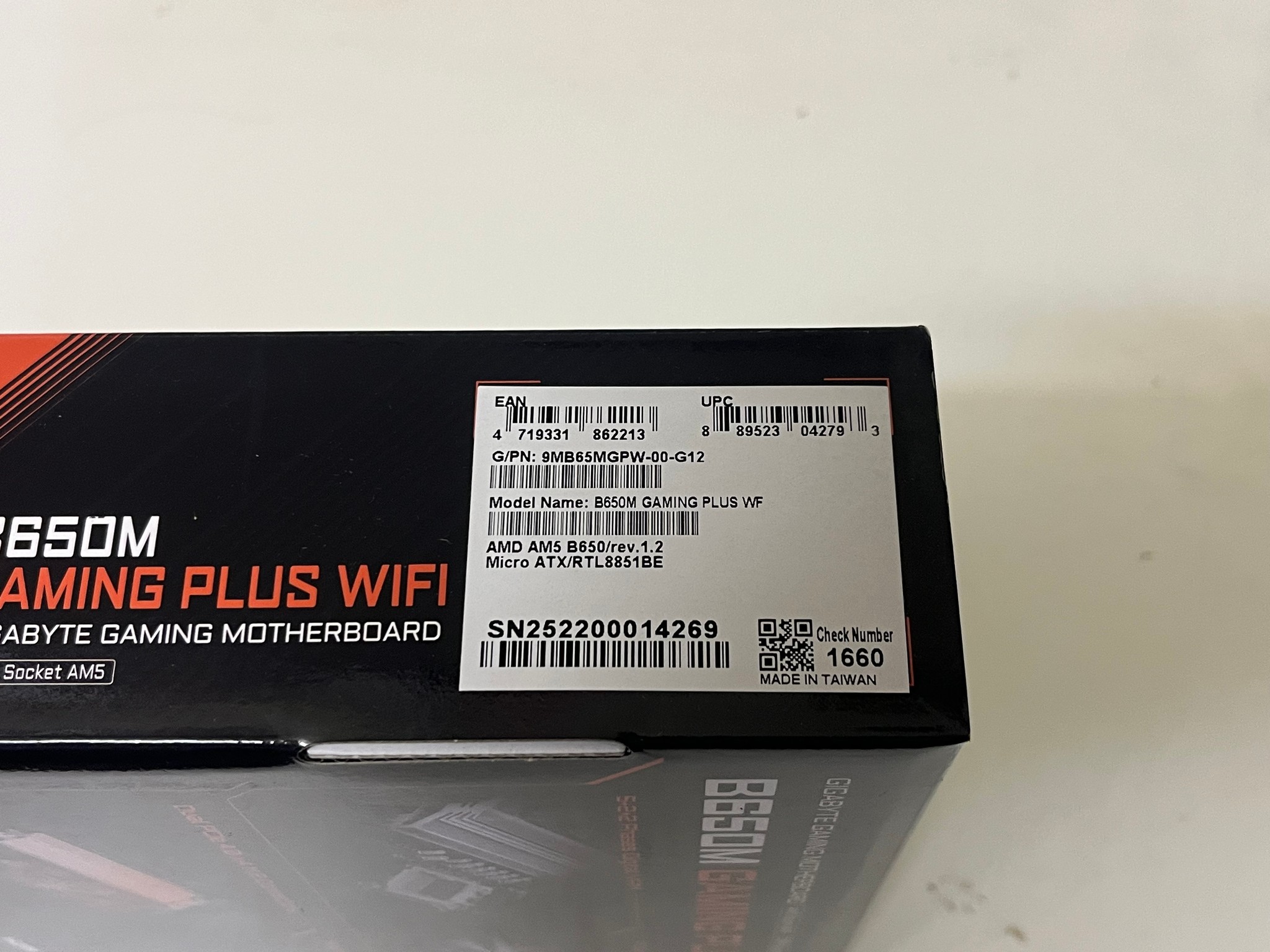 Gigabyte B650M Gaming Plus Wi-Fi Motherboard
