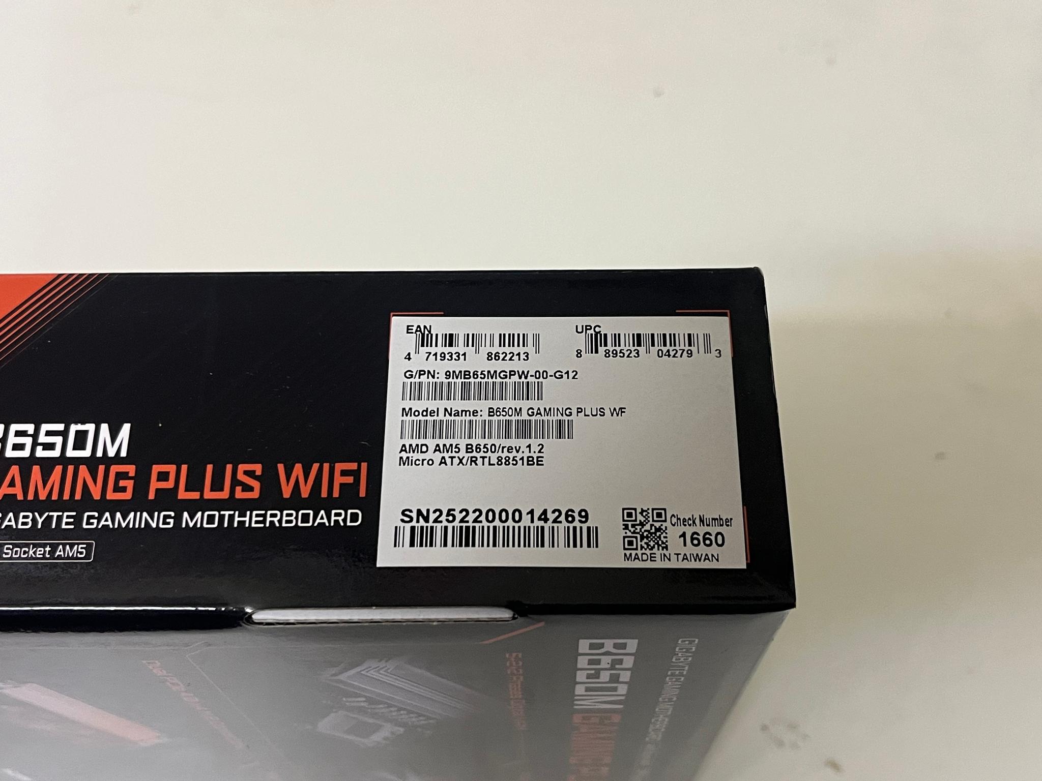 Gigabyte B650M Gaming Plus Wi-Fi Motherboard