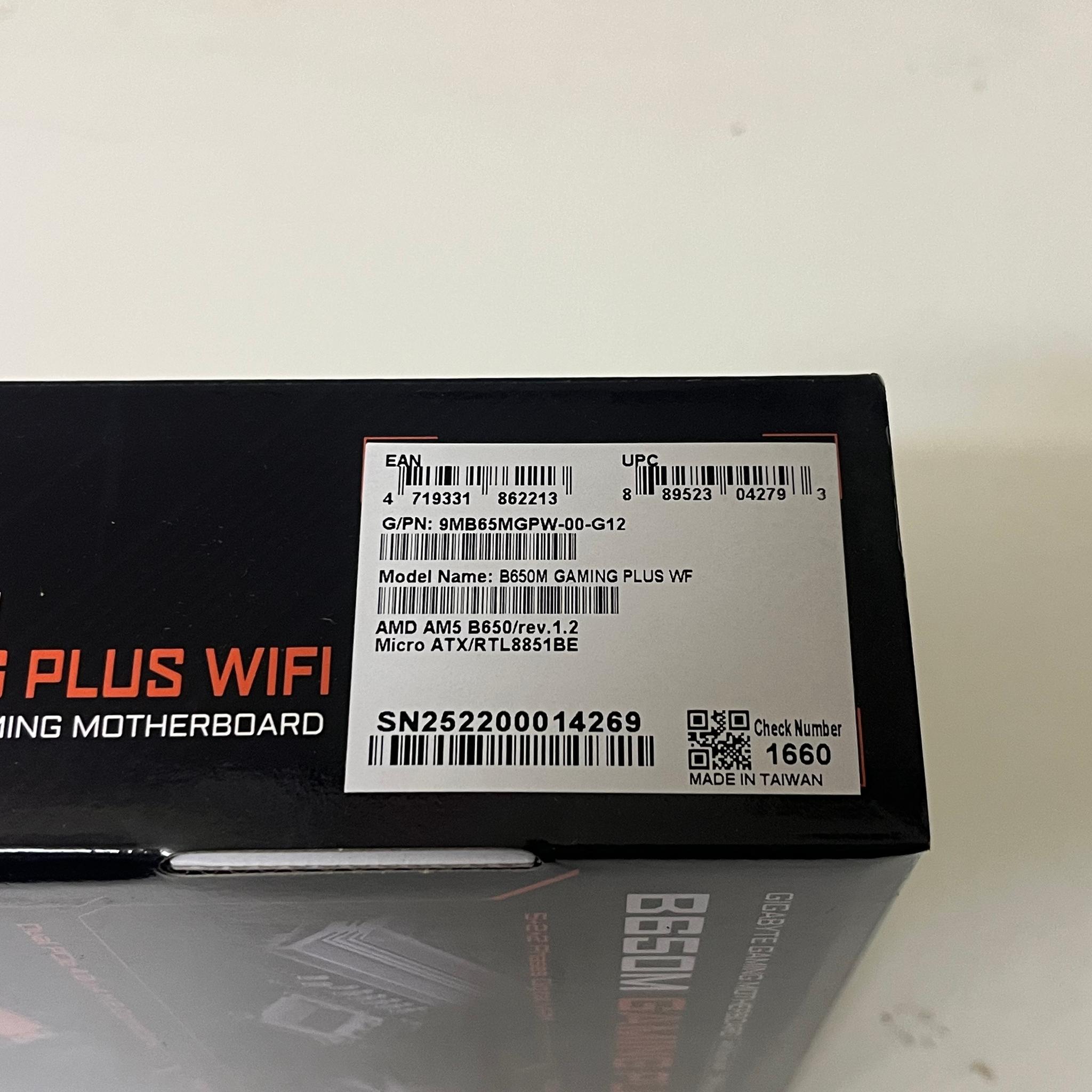 Gigabyte B650M Gaming Plus Wi-Fi Motherboard