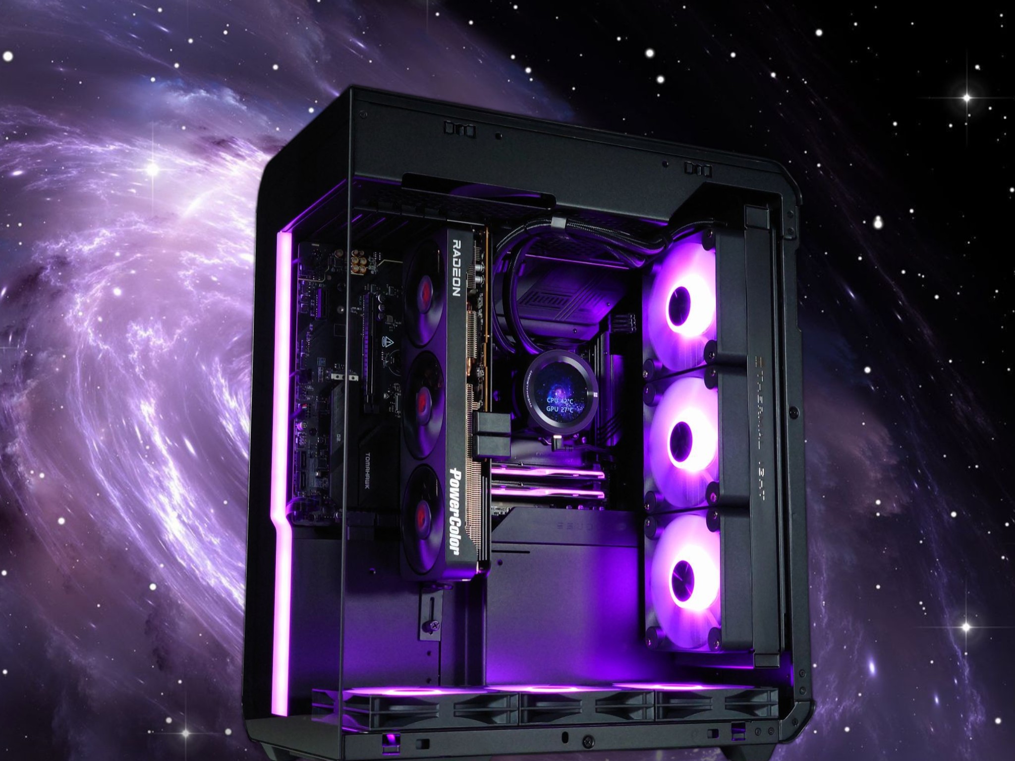 🌌🧑‍🚀Neutron🔭 Gaming PC🌌AMD RX 9070 XT 16GB🌌AMD Ryzen 7 7800X3D🌌32GB DDR5🌌2TB NVME