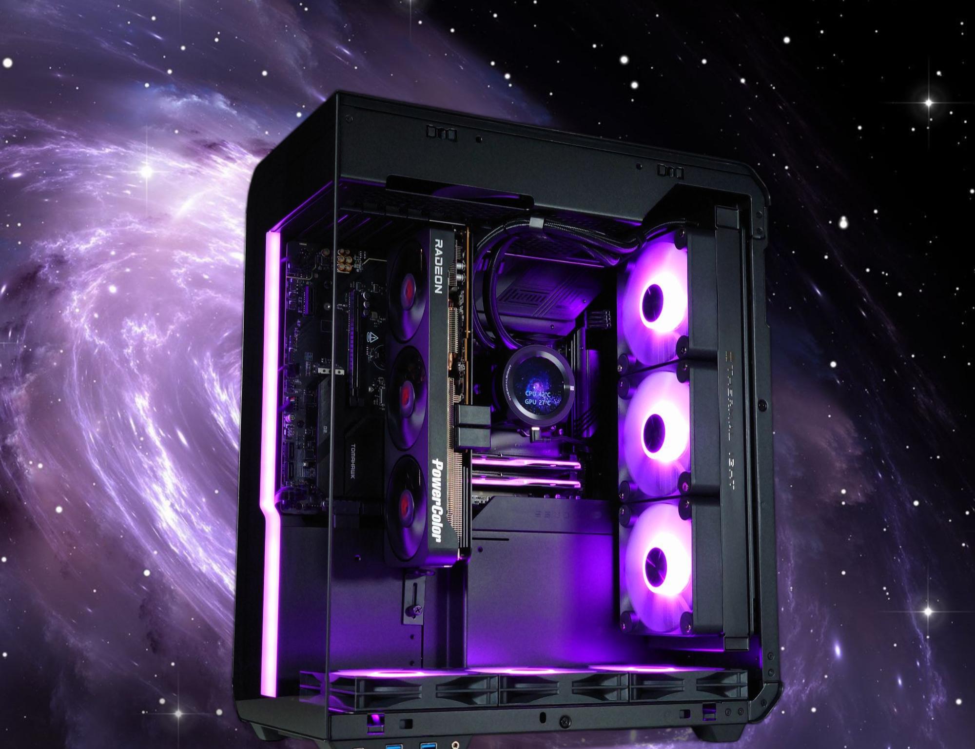 🌌🧑‍🚀Neutron🔭 Gaming PC🌌AMD RX 9070 XT 16GB🌌AMD Ryzen 7 7800X3D🌌32GB DDR5🌌2TB NVME