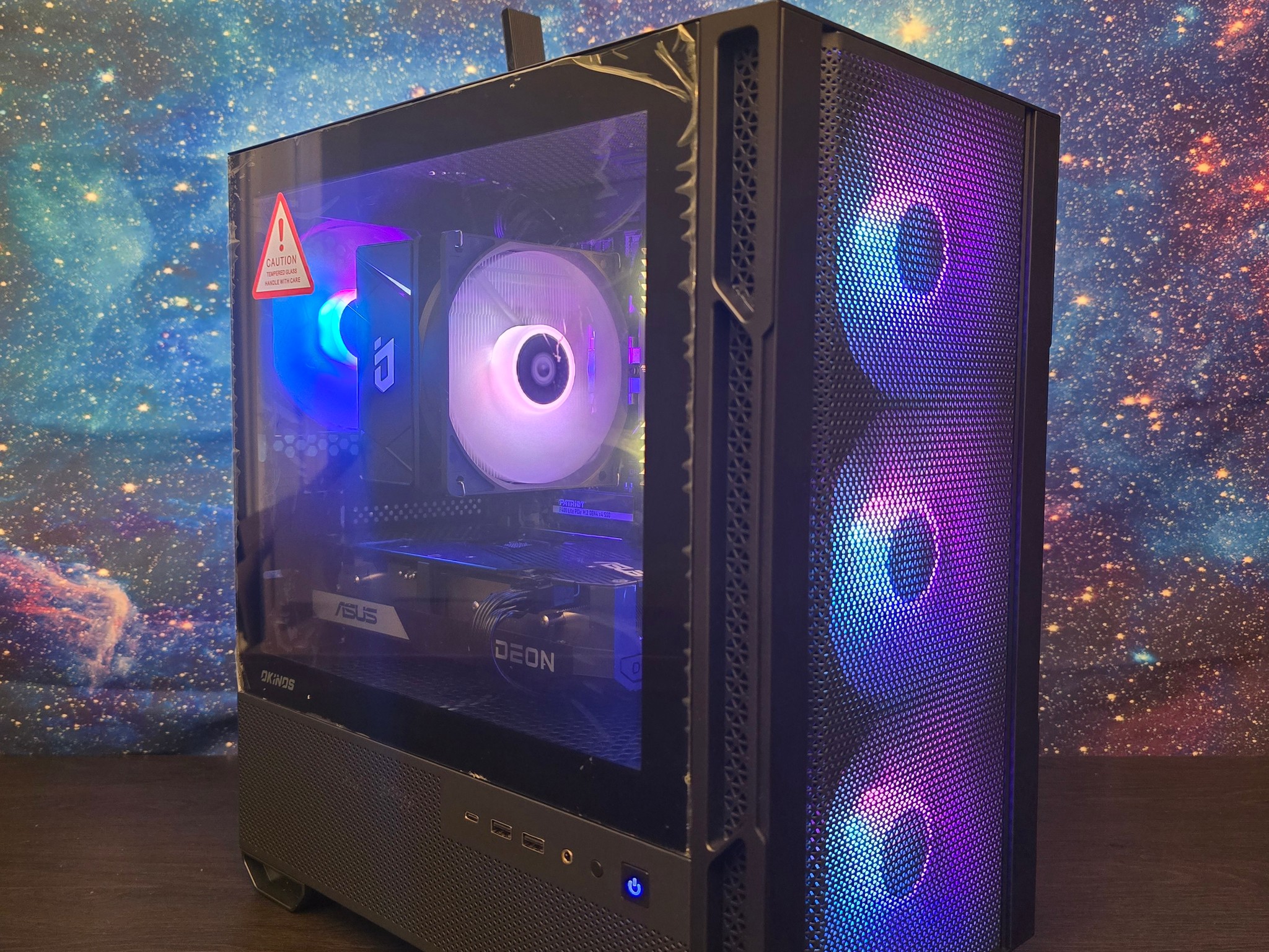 MID LEVEL 1080P PC | RX 6600 8GB | Ryzen 5 5500 | B550M | 16GB DDR4