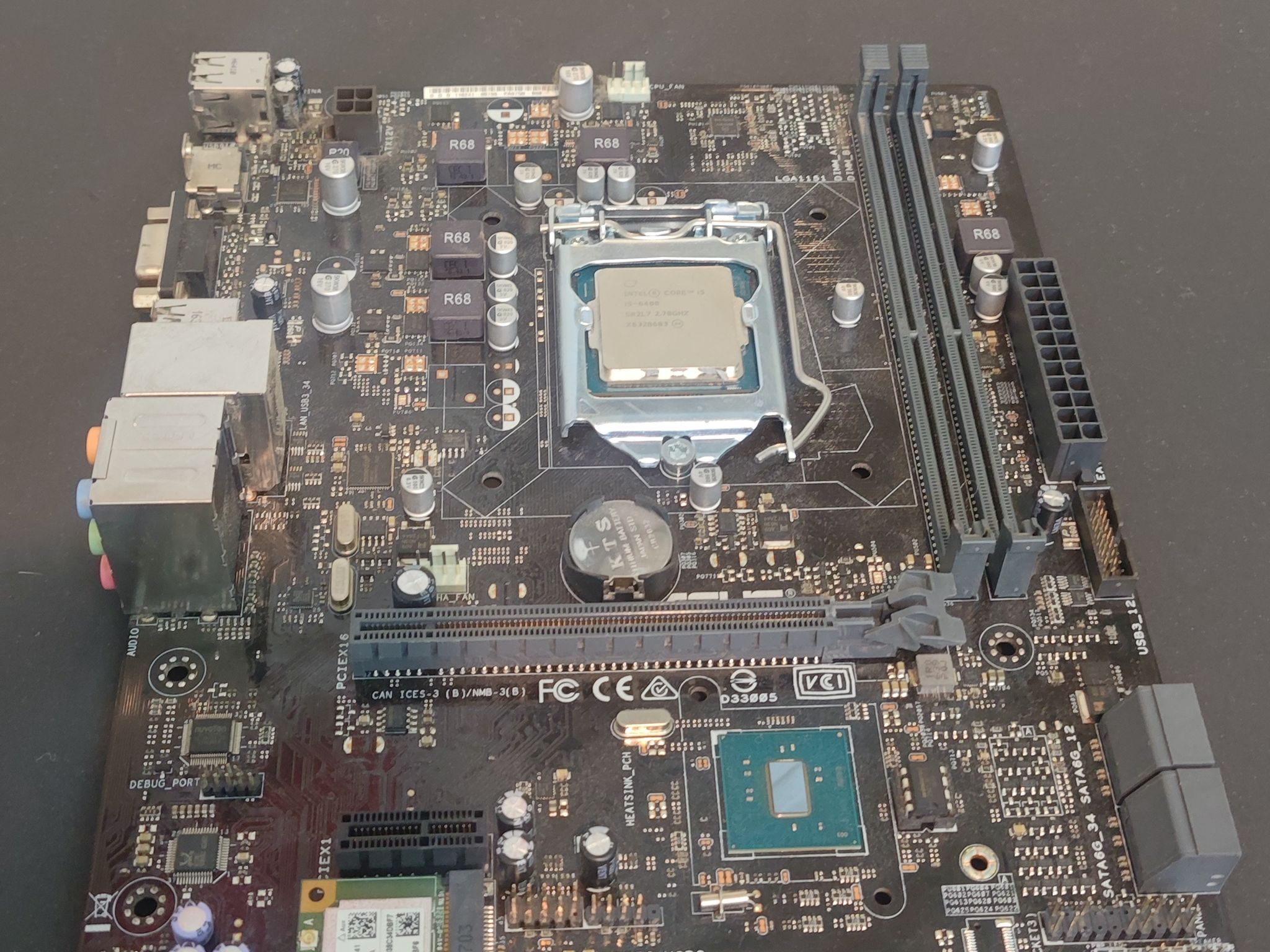 ASUS H110 Motherboard + Intel CPU Bundle