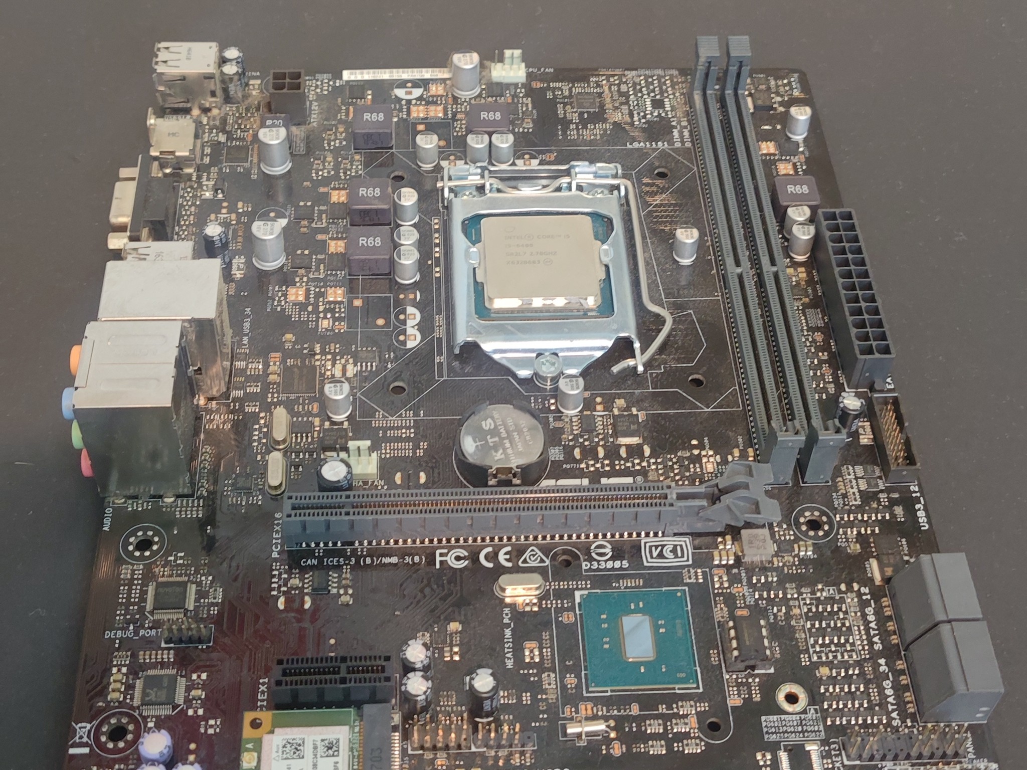 ASUS H110 Motherboard + Intel CPU Bundle
