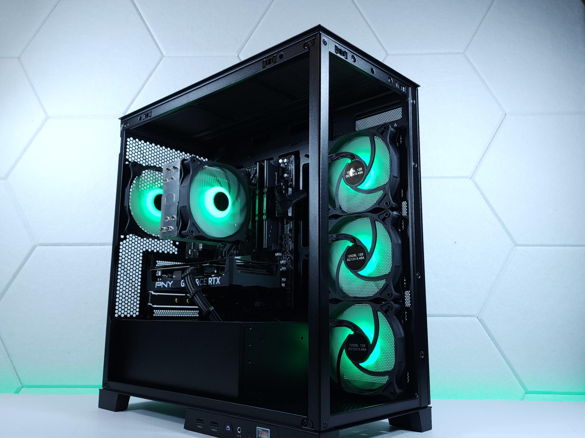 💚RTX 4060●Ryzen 5 5600GT●1TB M.2 SSD●16GB 3200MHz●1080p Gaming Computer