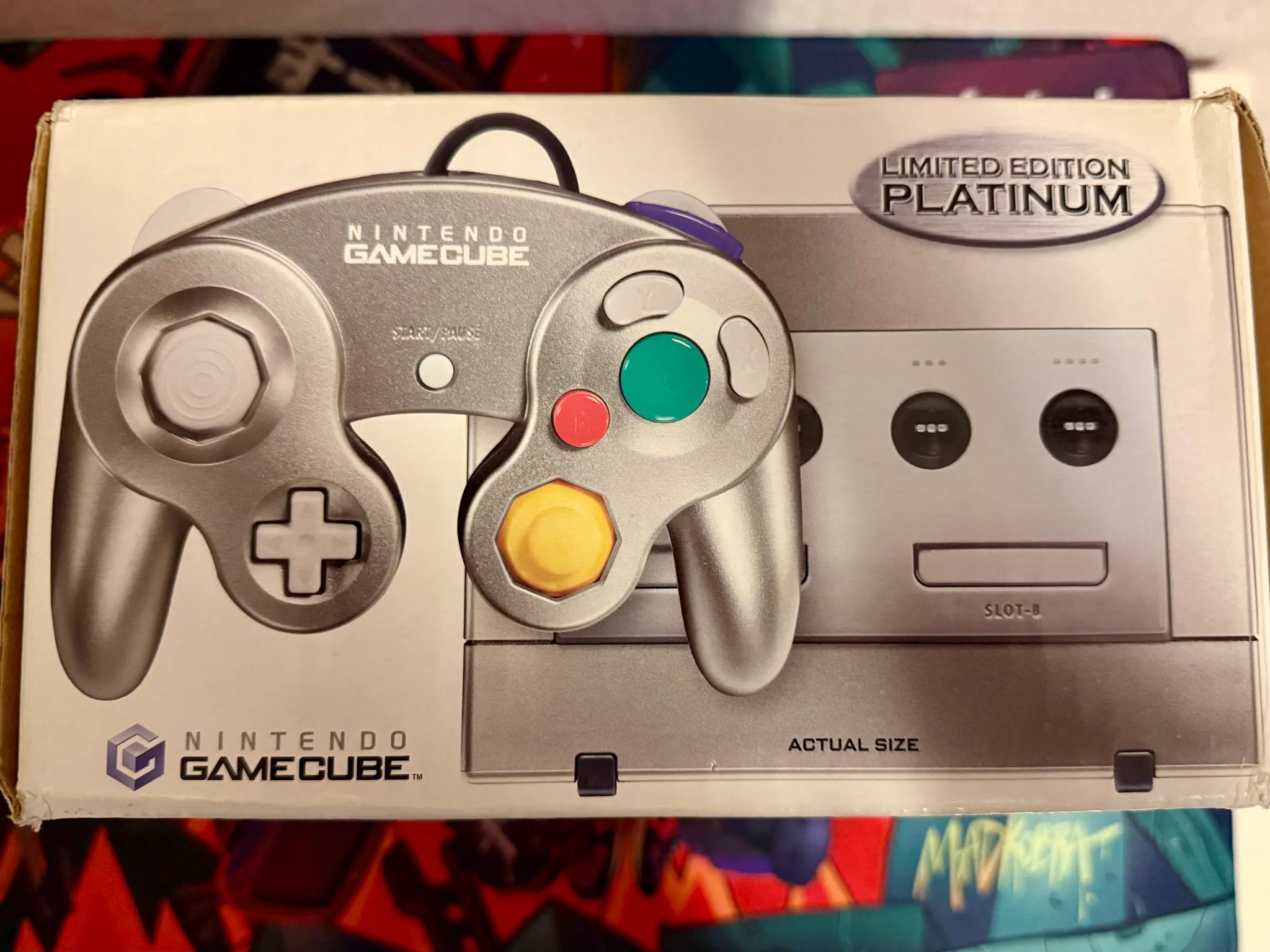 Nintendo GameCube Platinum Console (Silver)