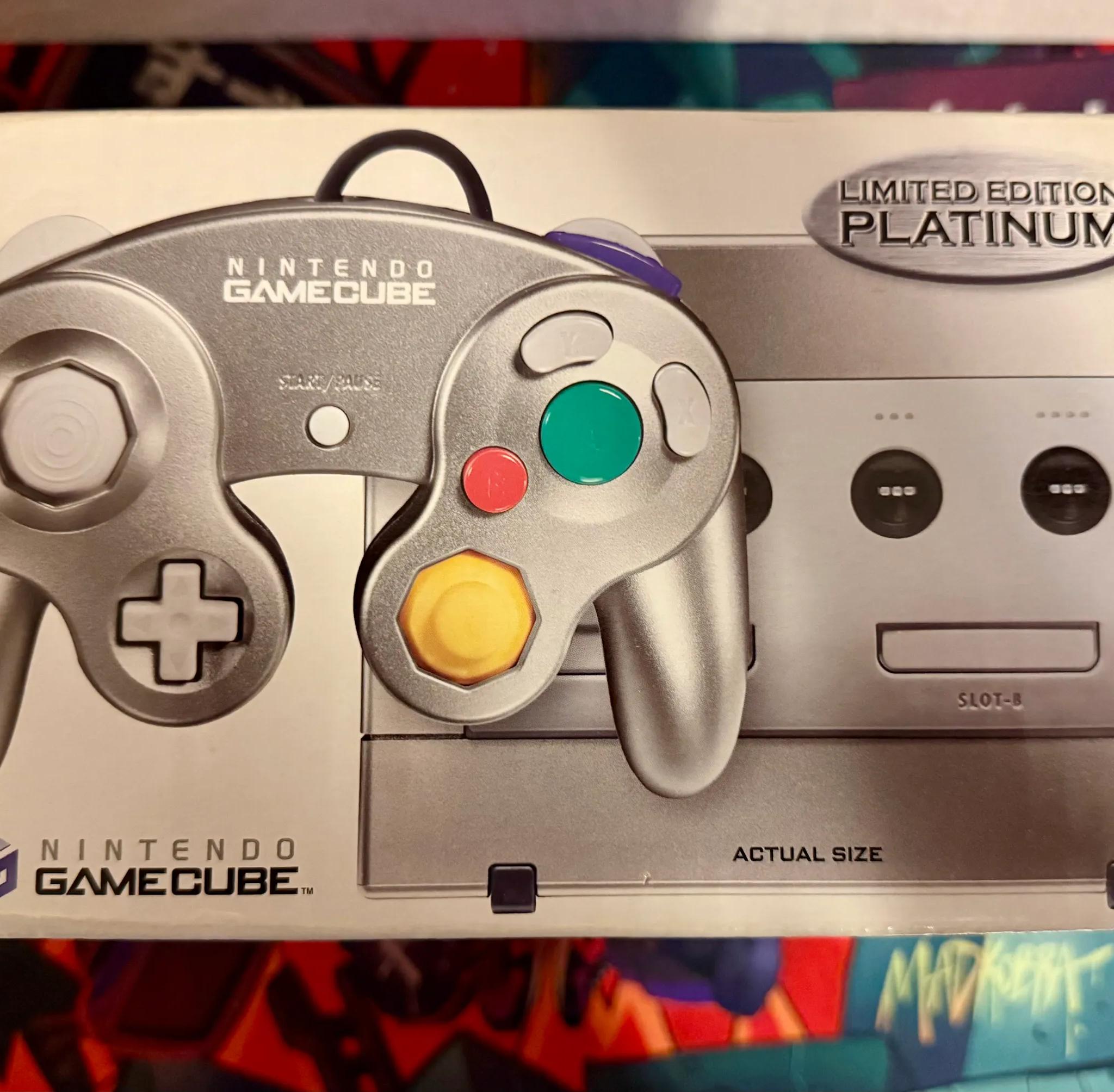 Nintendo GameCube Platinum Console (Silver)