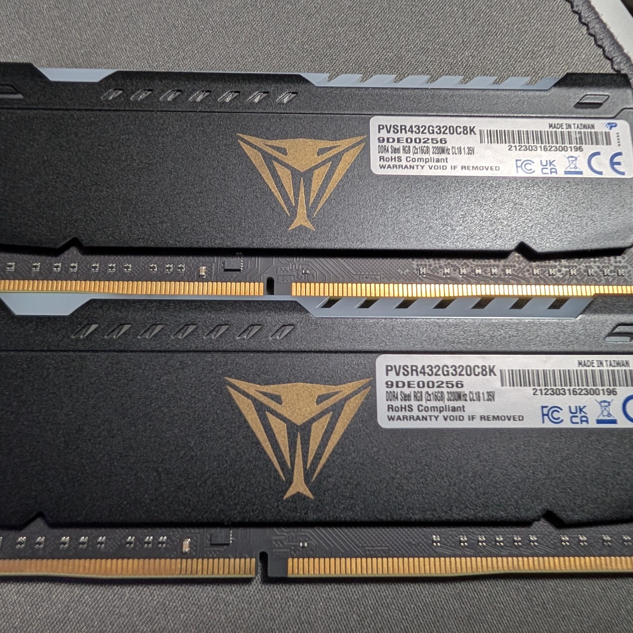 Patriot Viper Steel RGB 32GB DDR4 3200