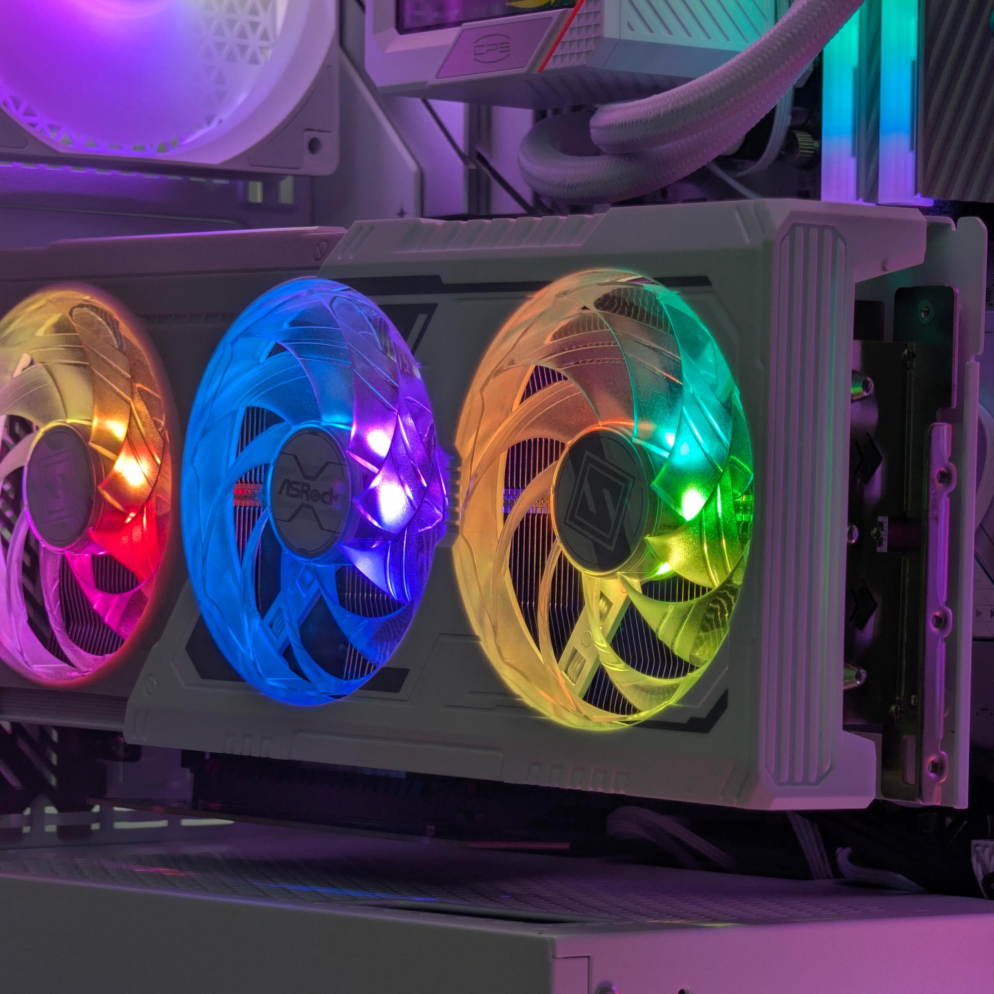 🌈🖤Ryzen 7 9800x3D | RX 9070 XT | 32GB DDR5 | 2TB SSD | Gaming PC🖤🌈