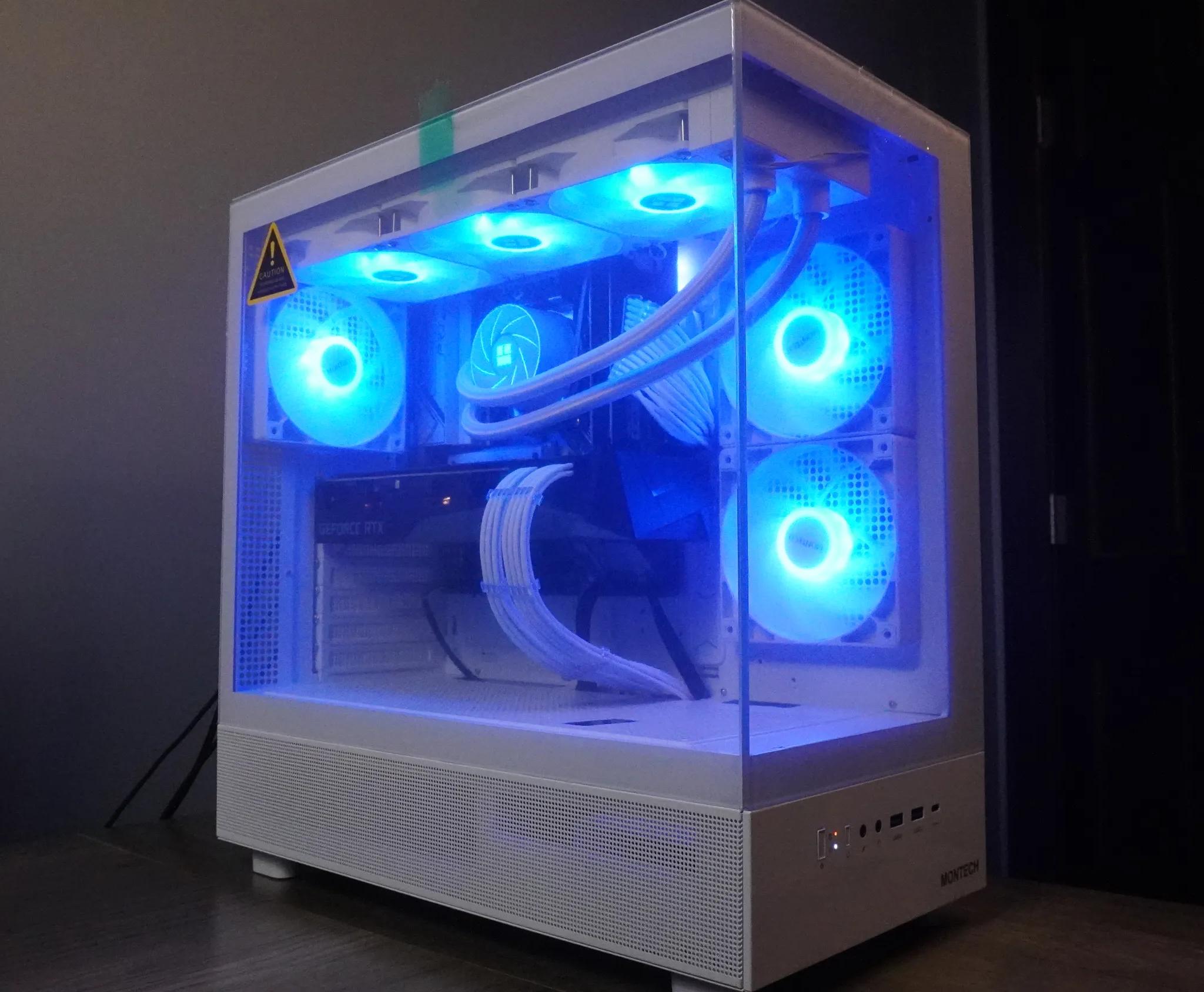 🤍AESTHETIC🤍 UPGRADE-PATH 1440p/1080p MACHINE 💚RTX 3070 🧡 Ryzen 5 7500F | 1TB NVME | 3...
