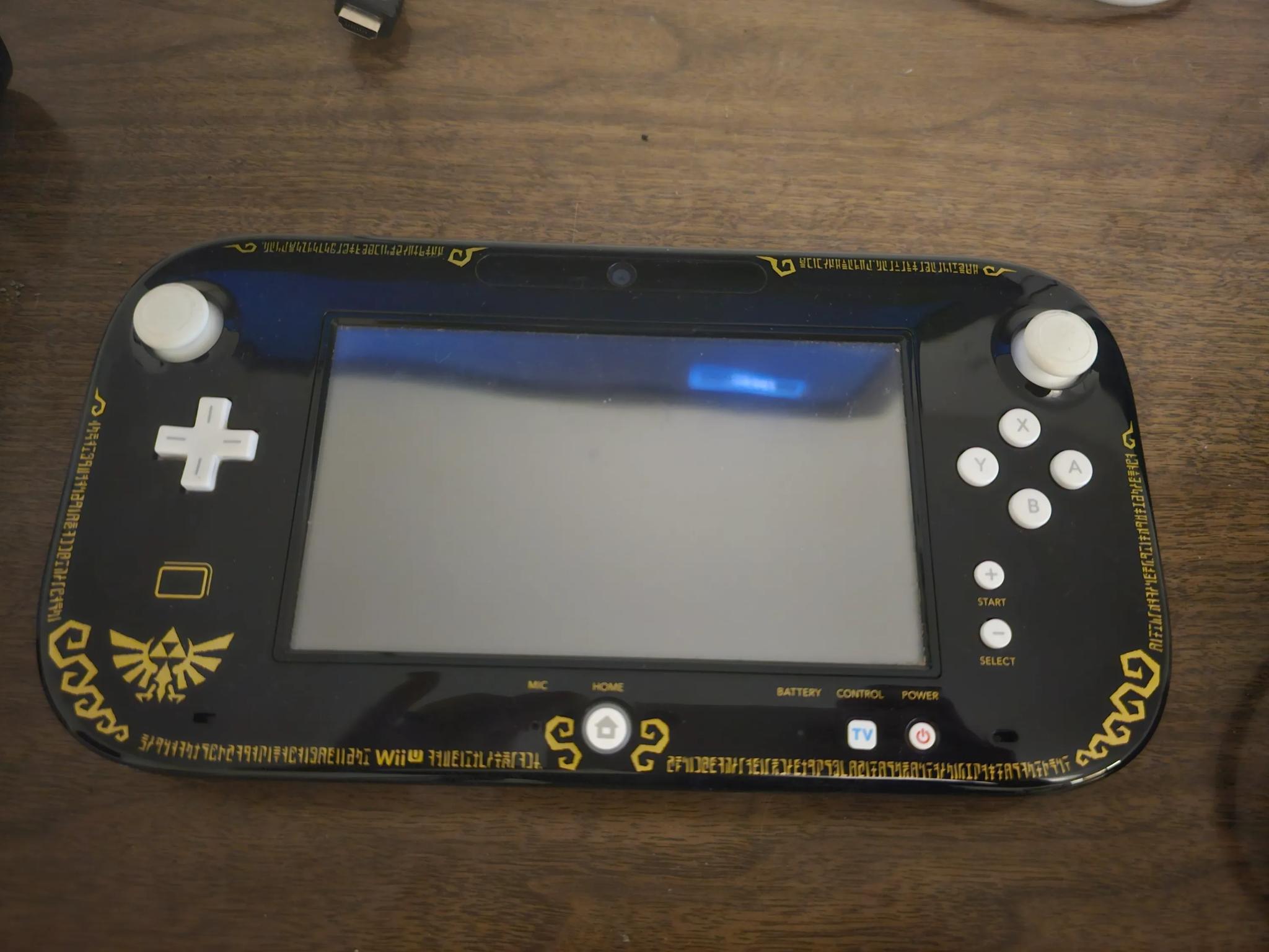 Custom Zelda Gold Crest Wii U 256GB NAND