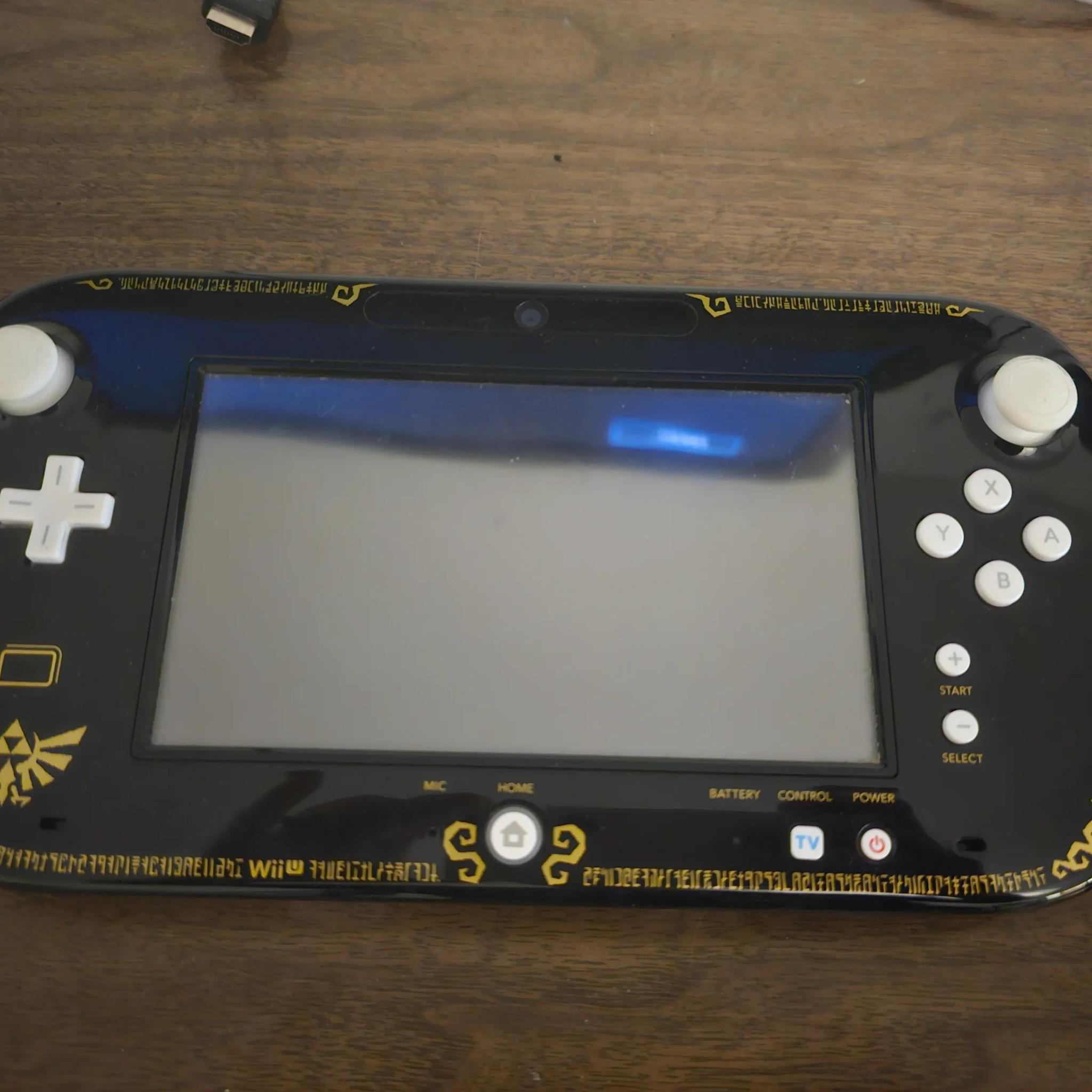 Custom Zelda Gold Crest Wii U 256GB NAND