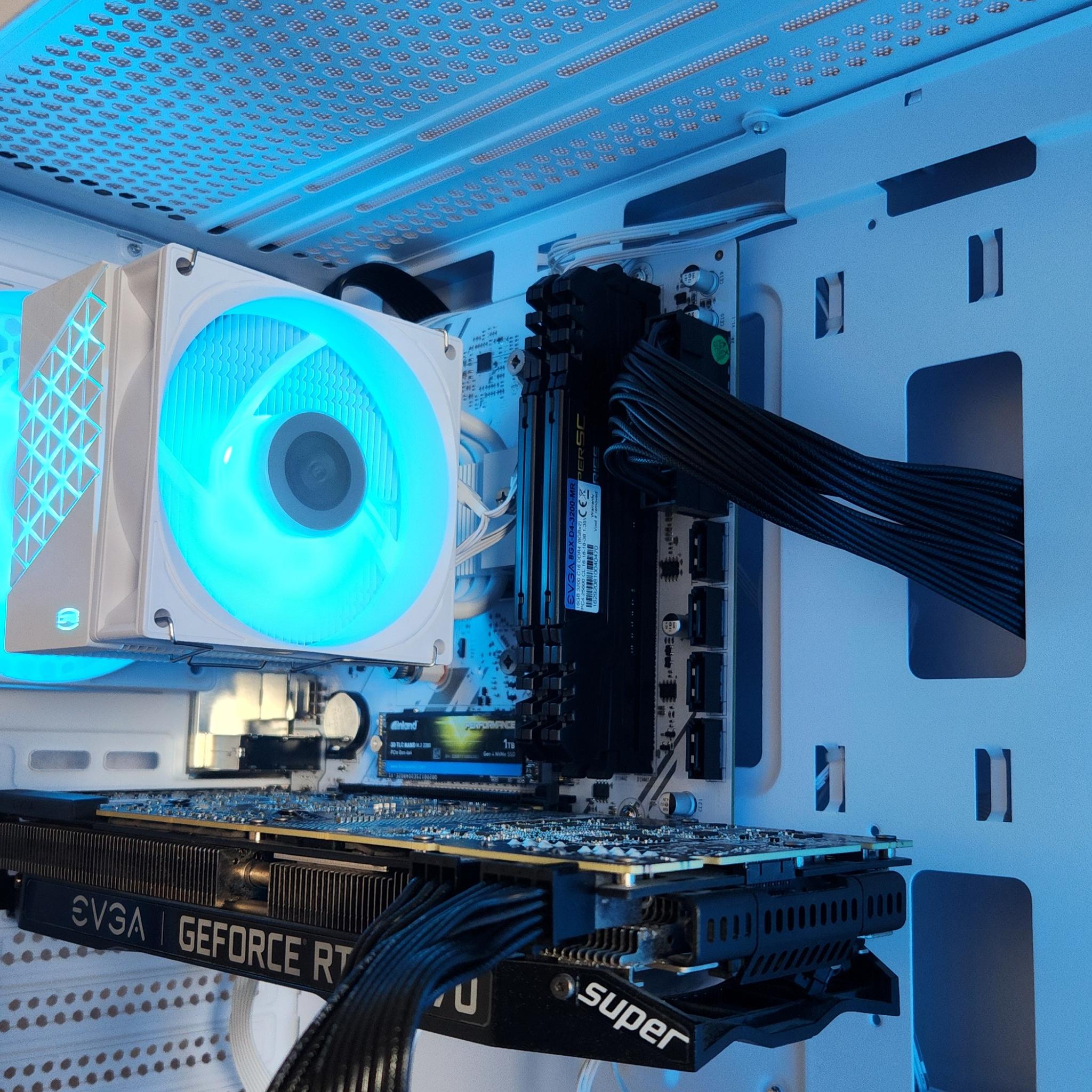 🤍NVIDIA RTX 2070 Super | Ryzen 5 3600 | 16GB DDR4 | 1TB SSD | WIFI + BT | Win11 | RGB |