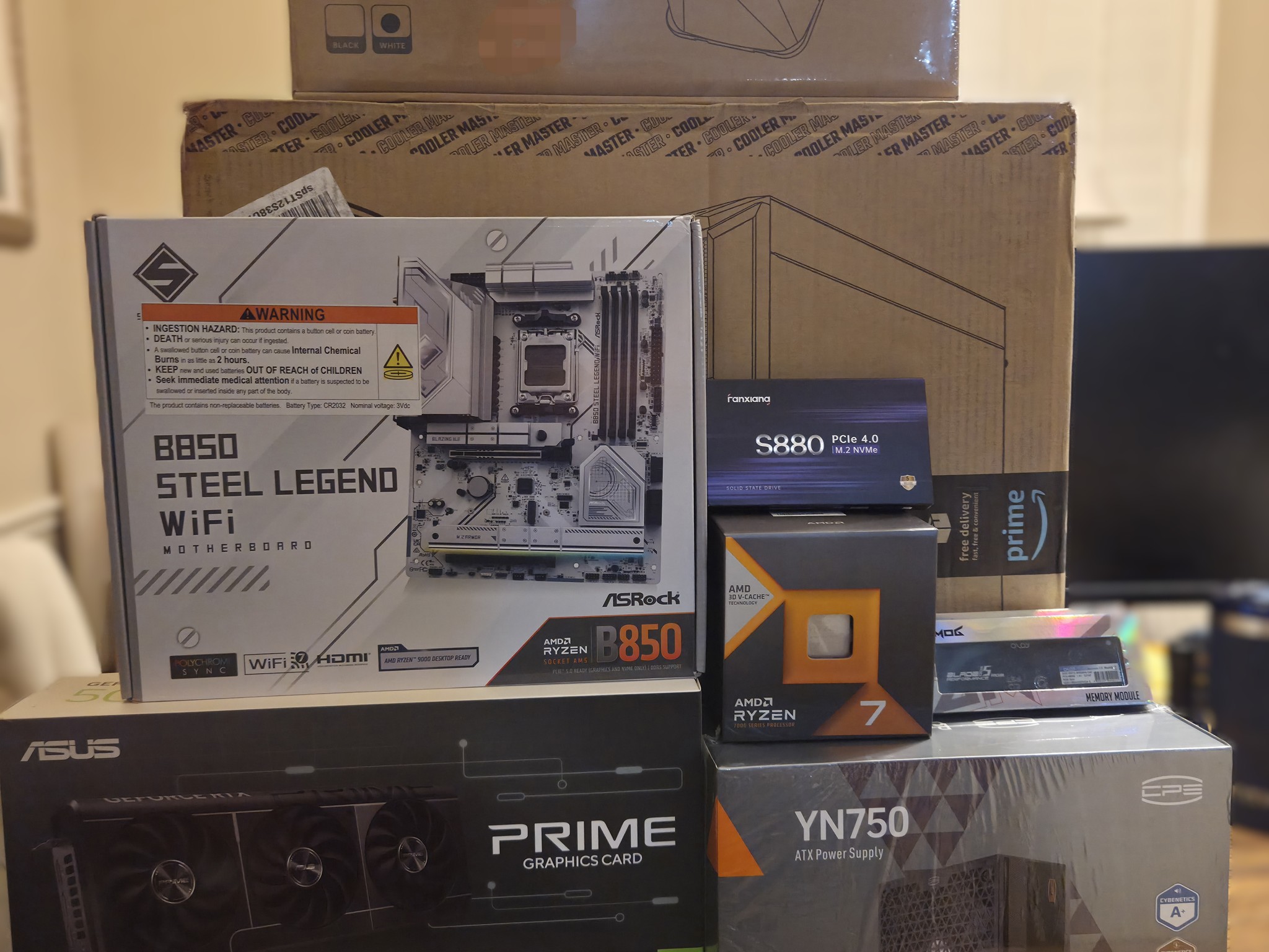 Stormtrooper!⚪⚫ 5070 Ti | 7800X3D | 32GB DDR5 | 2TB Gen4 NVMe