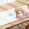 EVA Asuka Anime Mouse Pad – Abstract Line Art, Smooth Gaming Surface