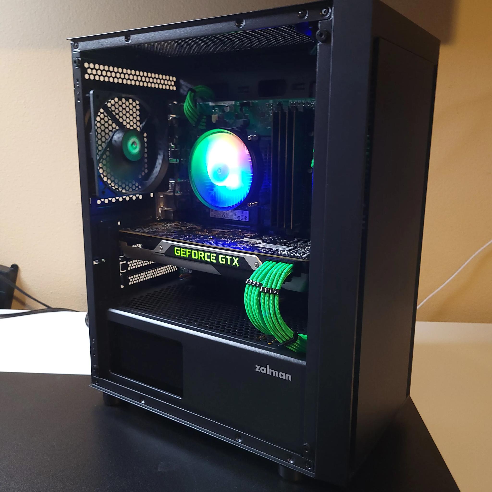 Black & Green Budget Build