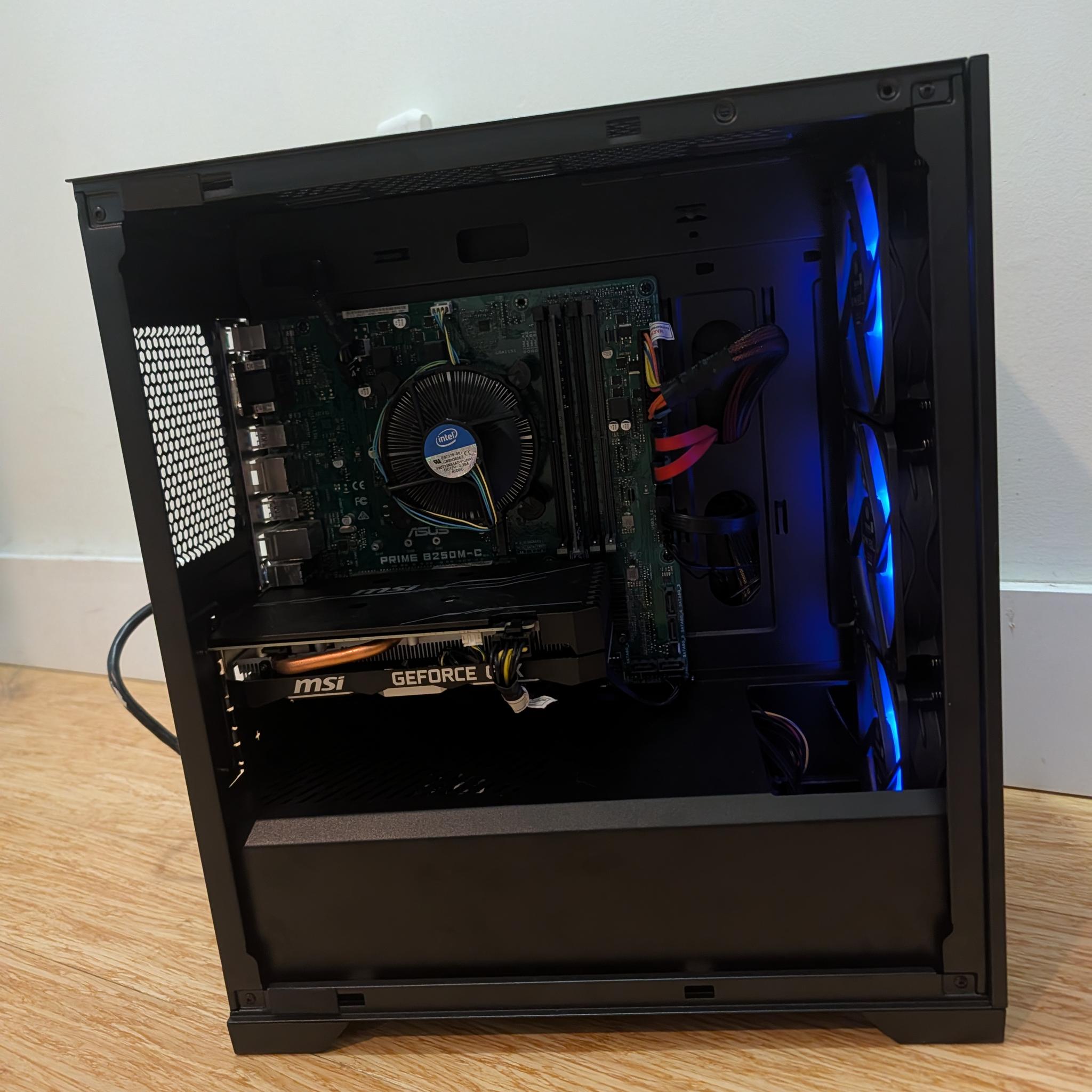 Custom Value Gaming PC | GTX 1660 | I5 7500 | 16GB DDR4 | 600GB SSD/HDD | Asus B250 |