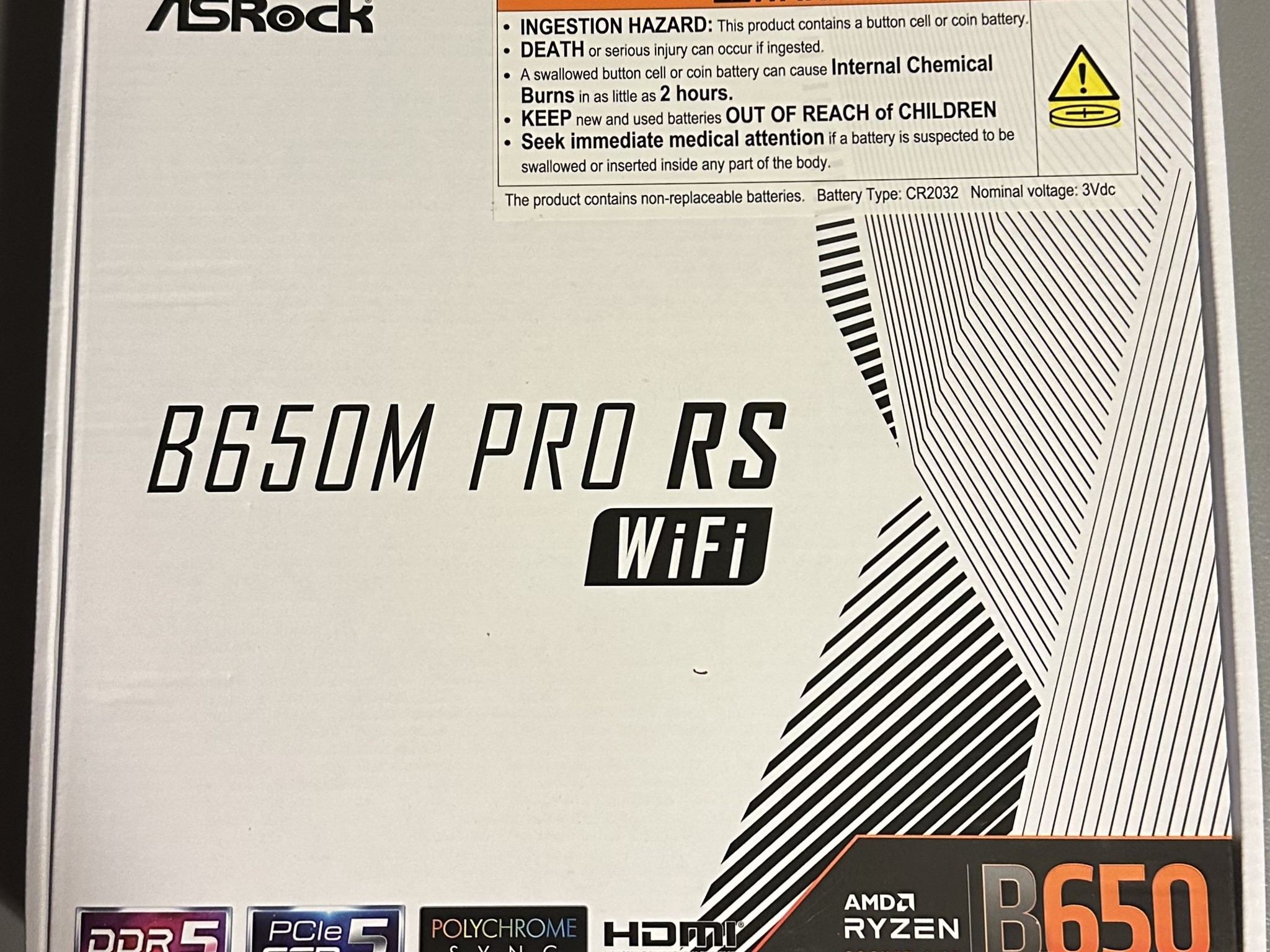 B650M Pro RS WiFi Motherboard
